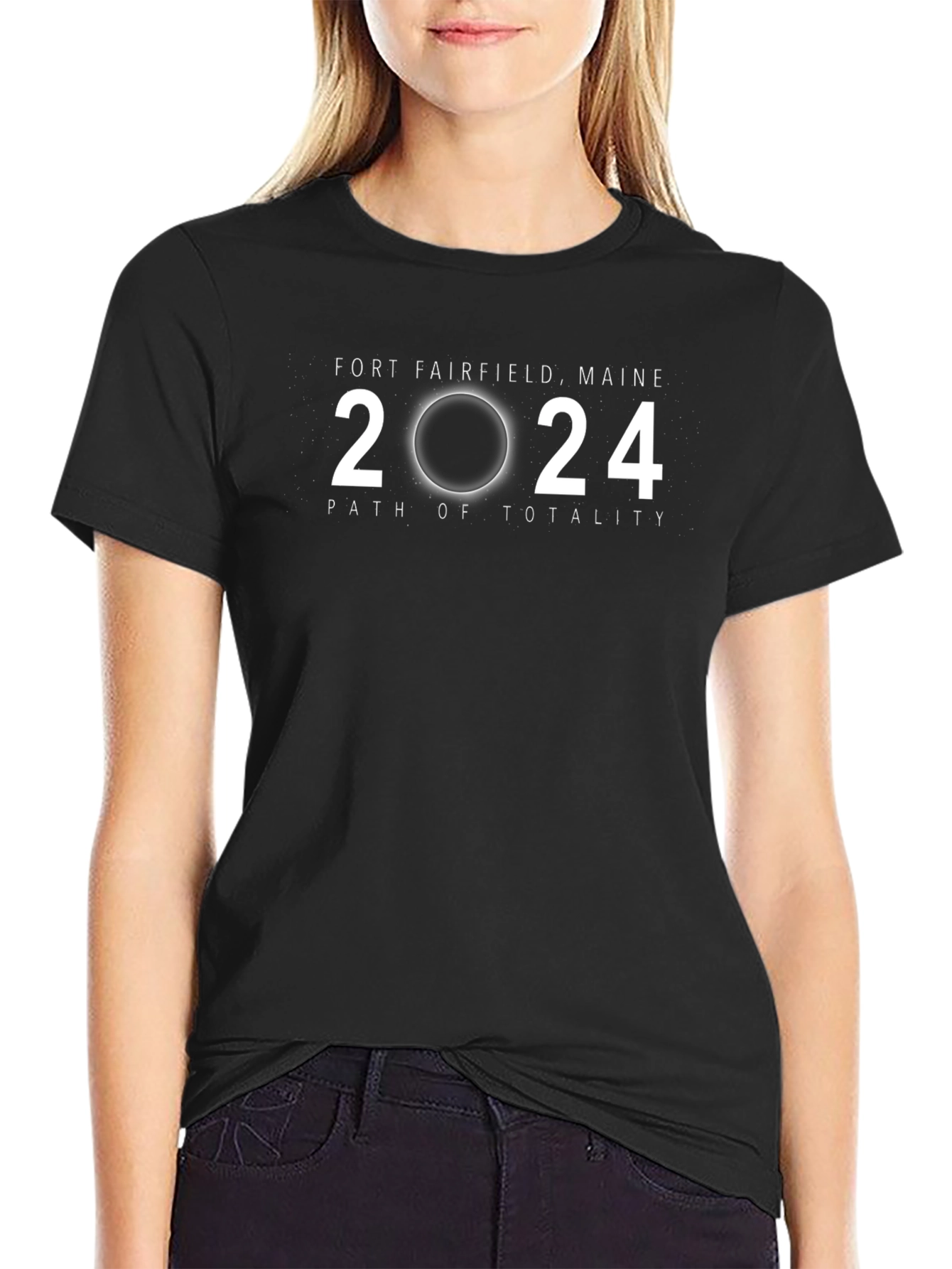 Fort Fairfield Maine 2024 Eclipse T-Shirt