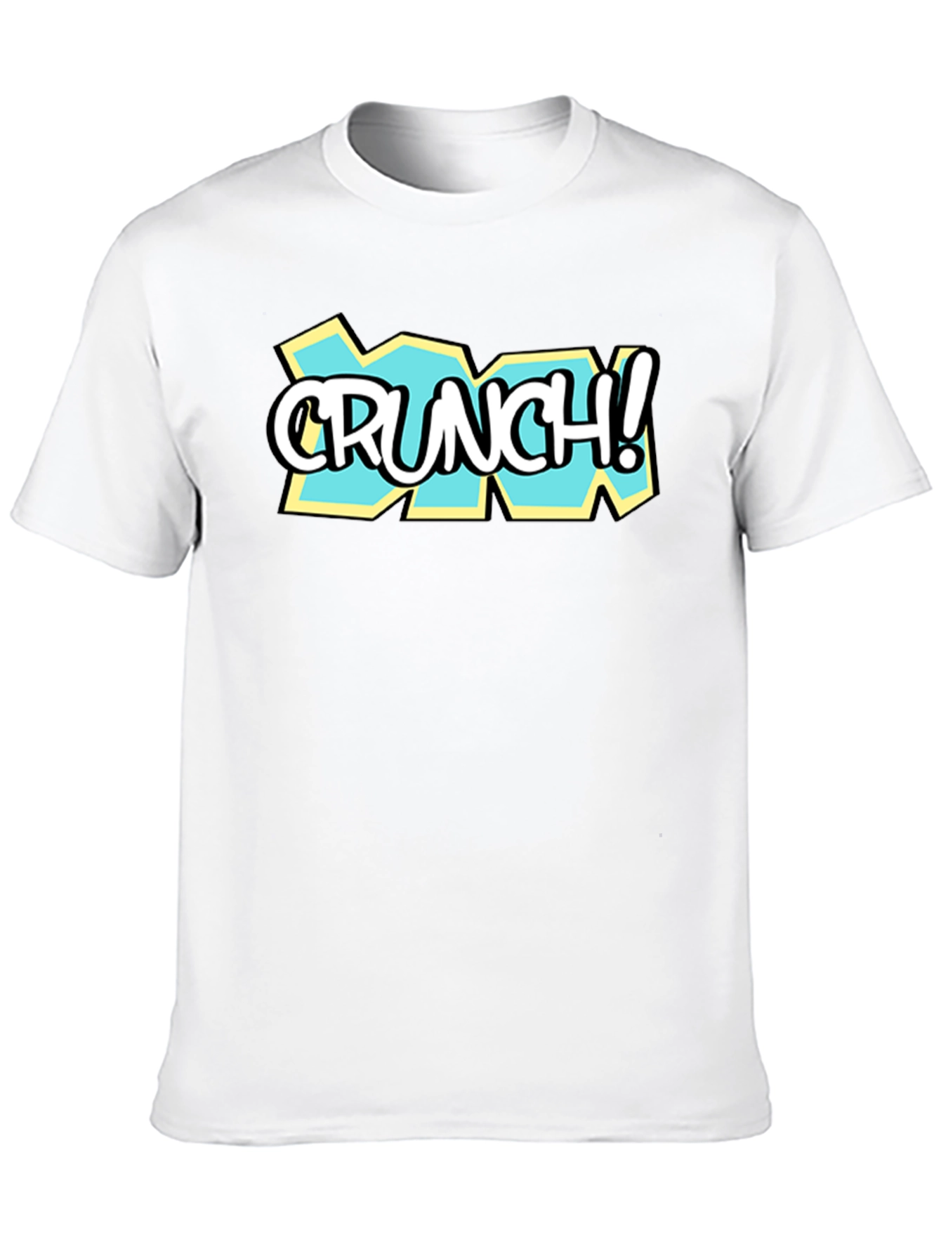 Crunch! Black Graphic Print T-Shirt