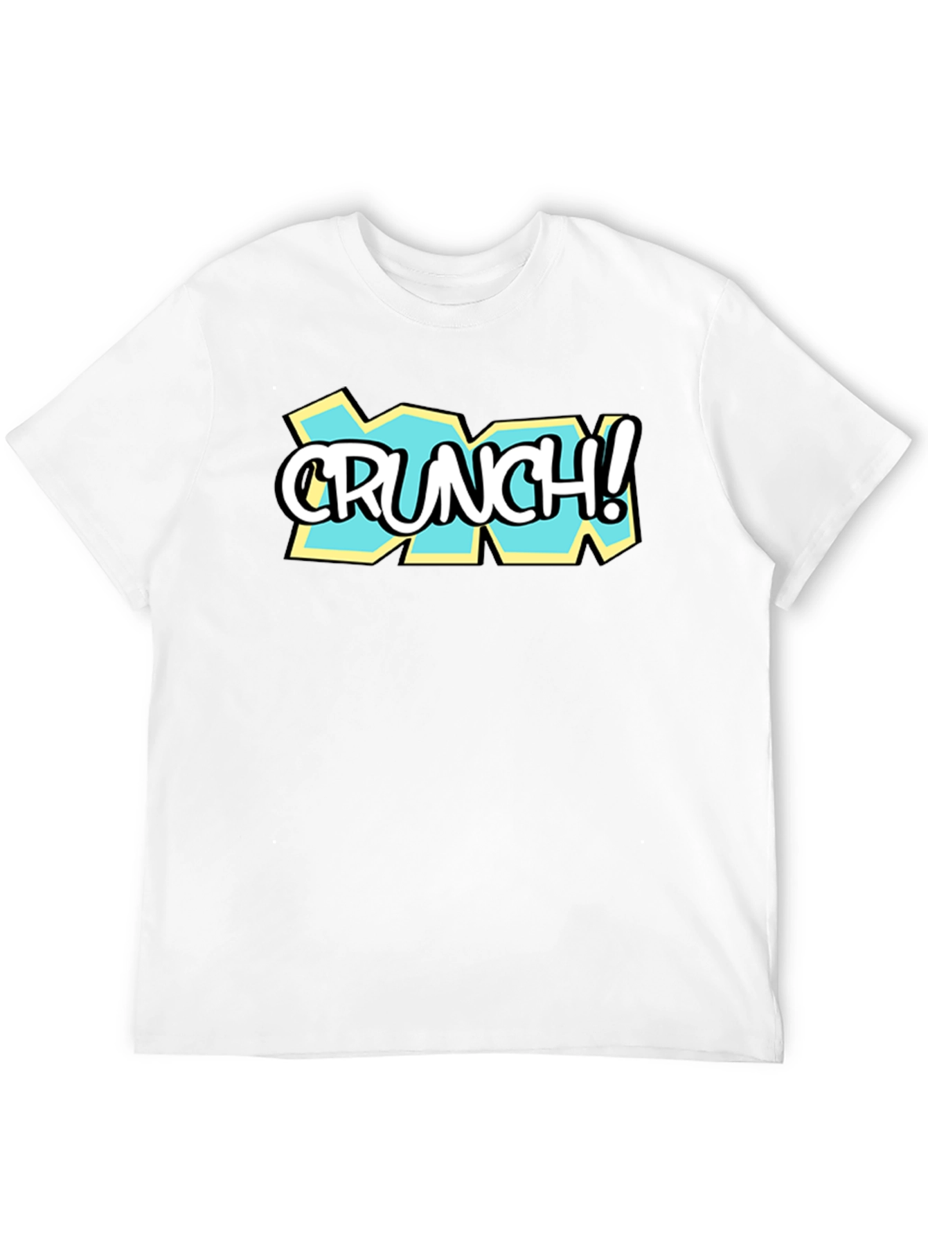 Crunch! Black Graphic Print T-Shirt