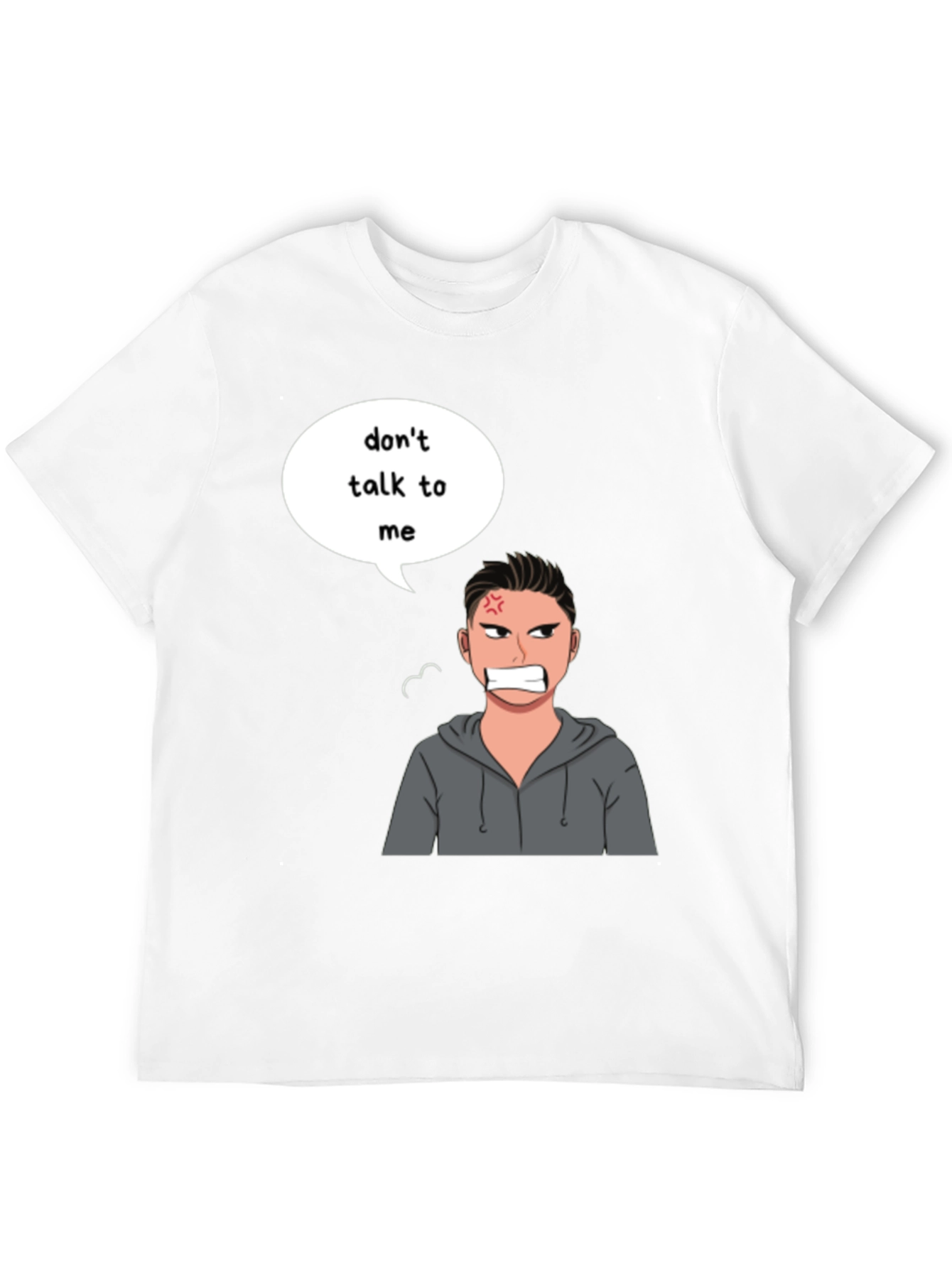 Dont Talk To Me Angry Cartoon T-Shirt