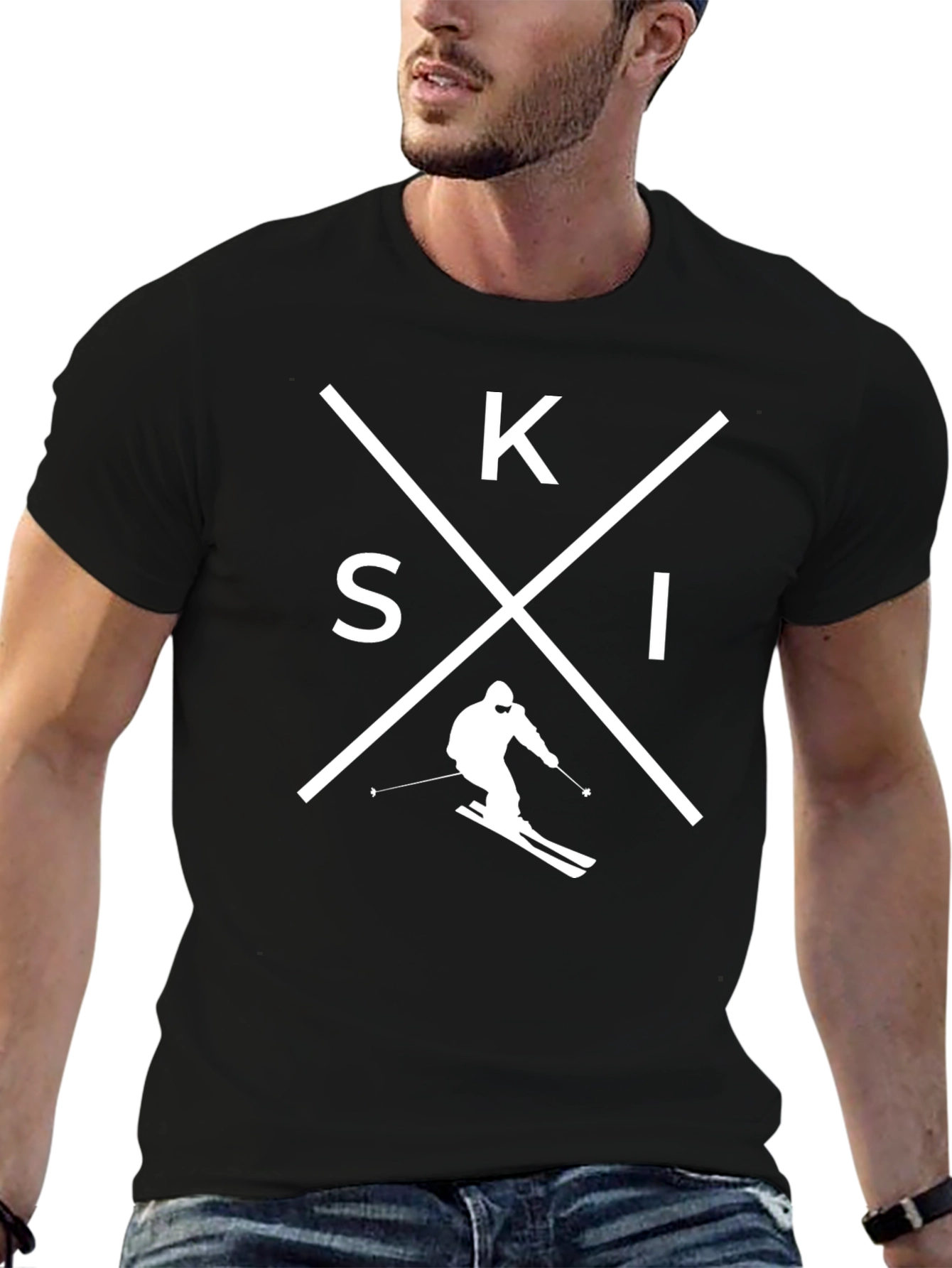 Cool Ski T-Shirt - Black