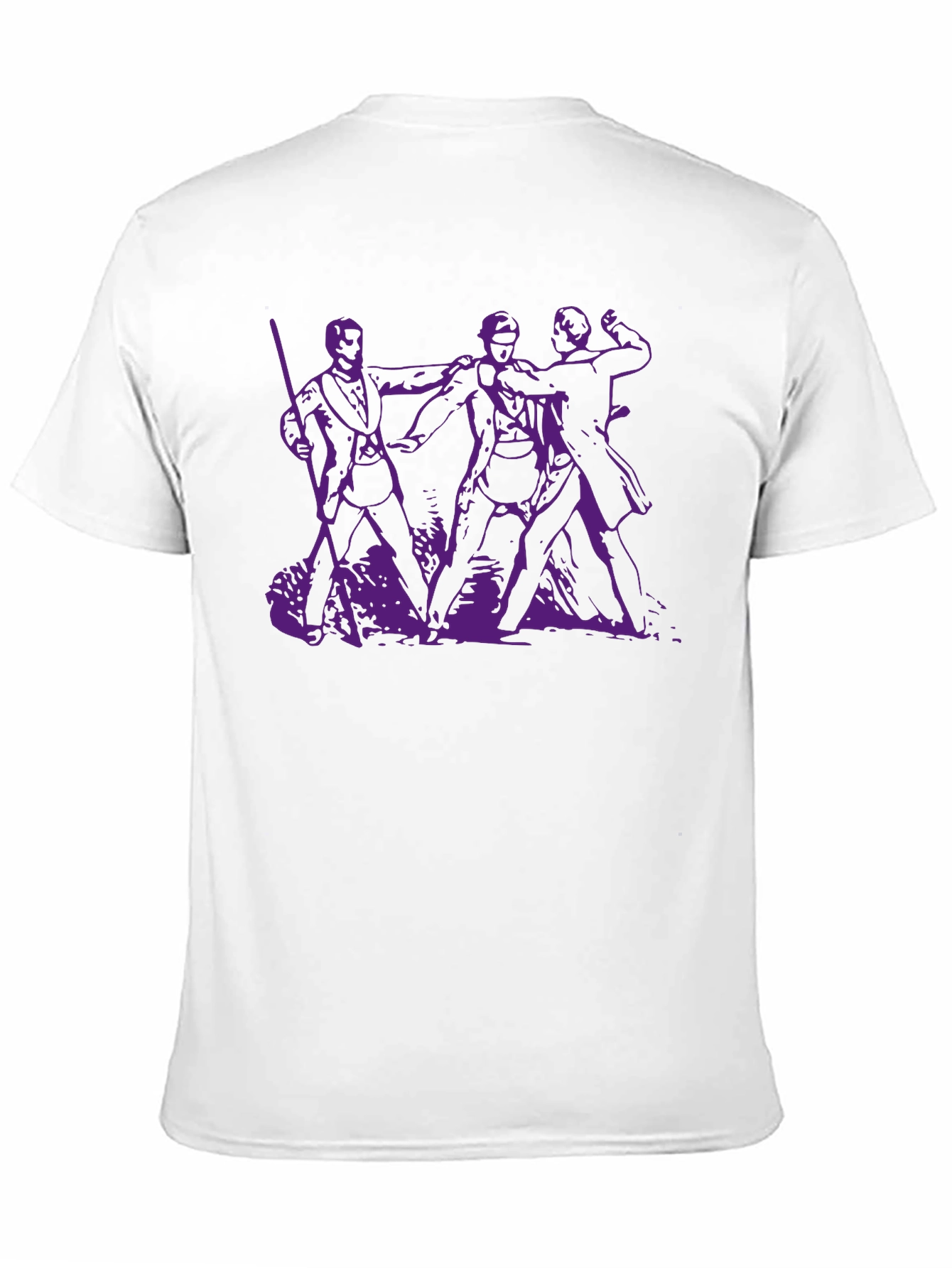 Purple Print T-Shirt