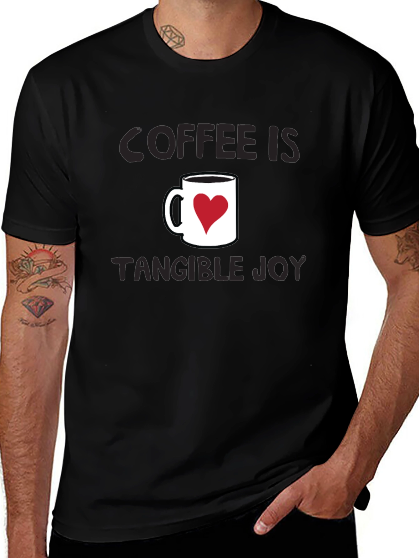 Coffee Is Tangible Joy T-Shirt