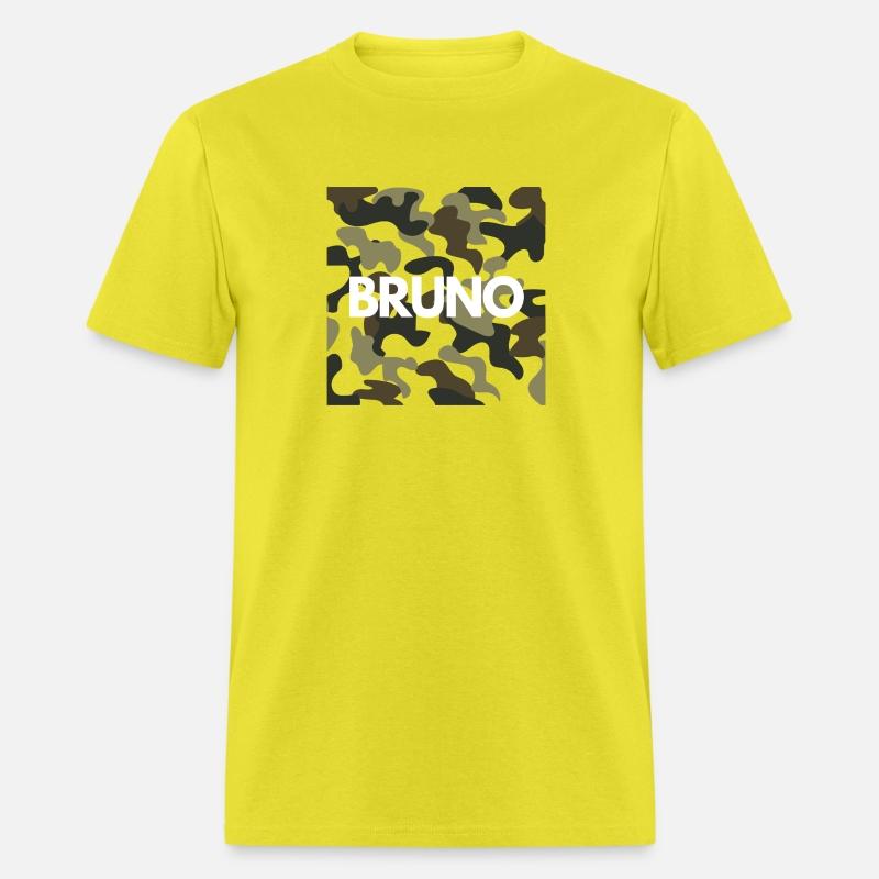 Bruno Name Hoodies Men Good Quality Camouflage