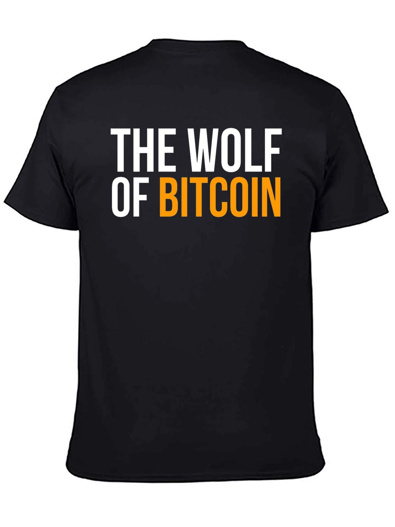 The Wolf of Bitcoin Graphic T-Shirt
