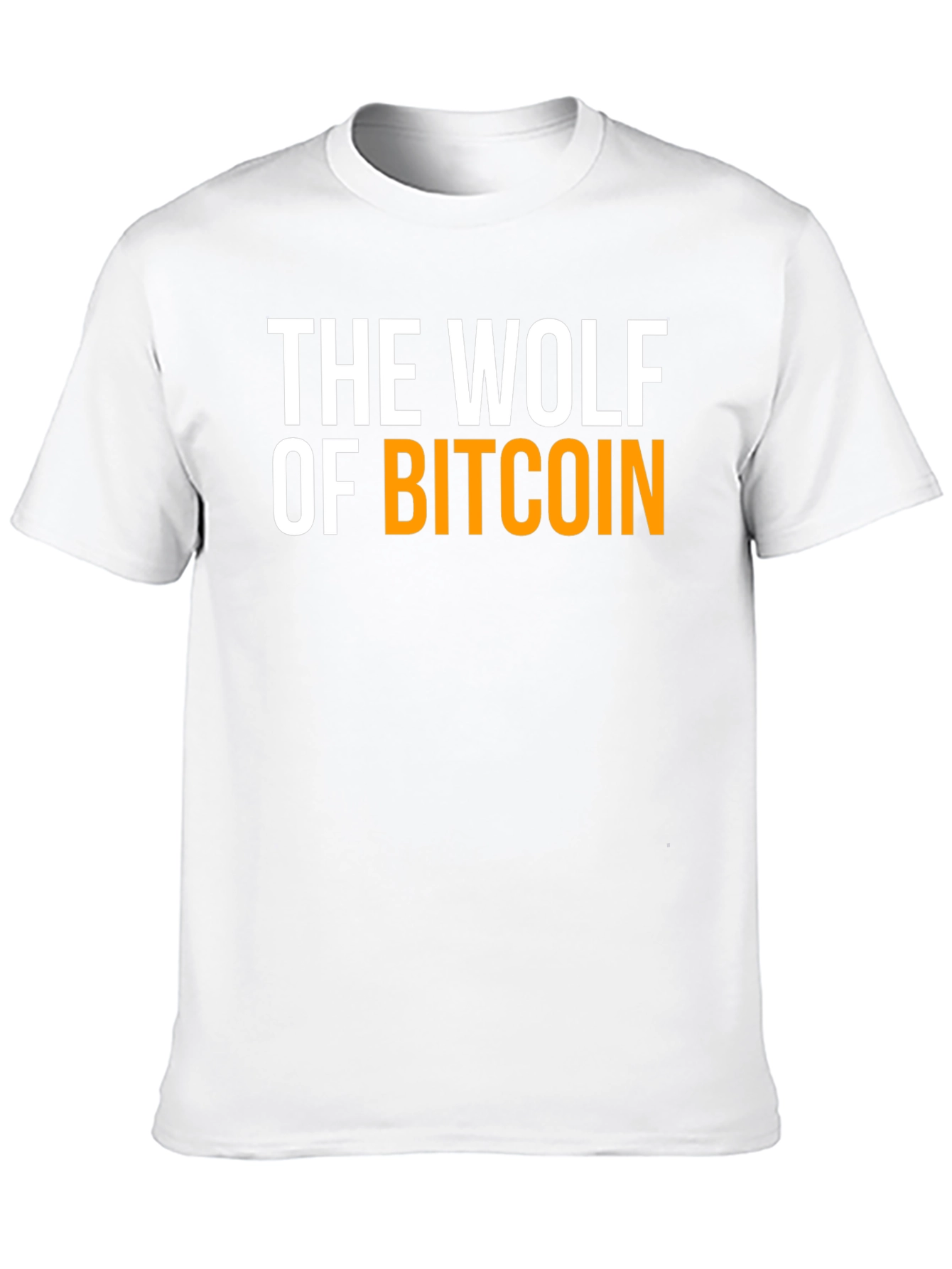The Wolf of Bitcoin Graphic T-Shirt