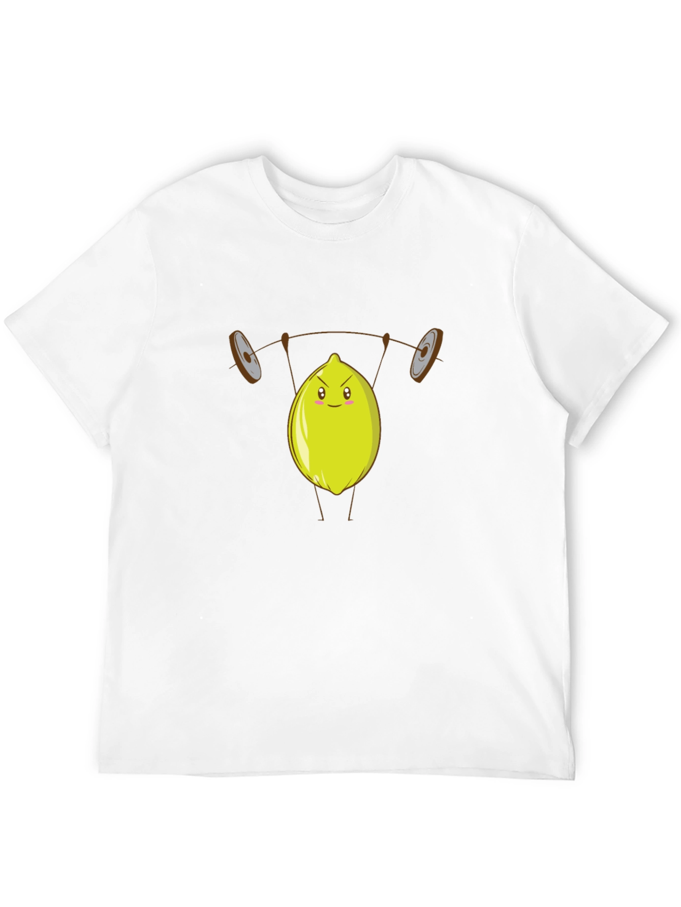 Lemon Barbell Funny Gym T-Shirt