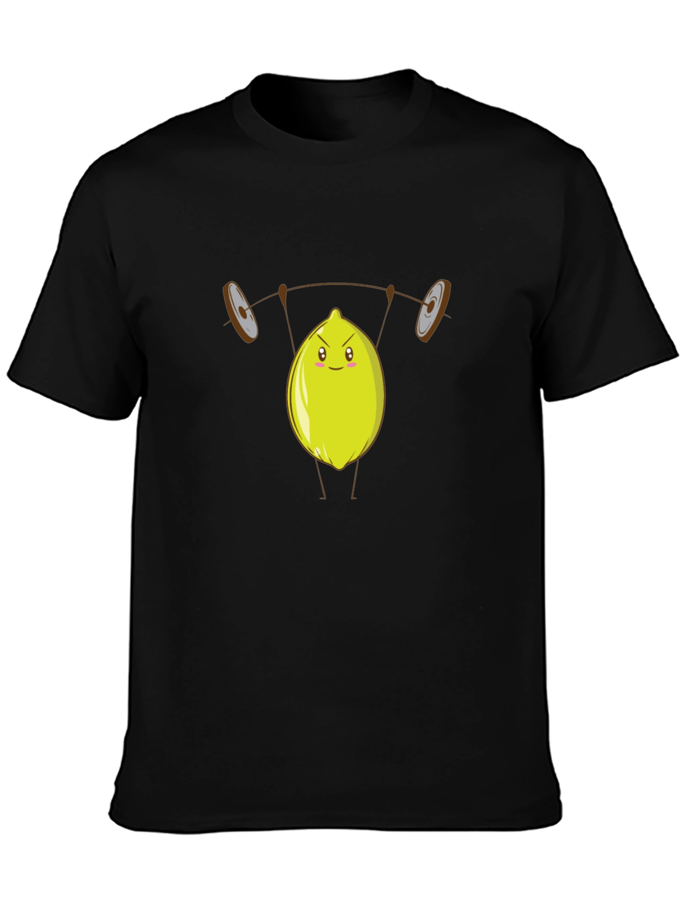 Lemon Barbell Funny Gym T-Shirt