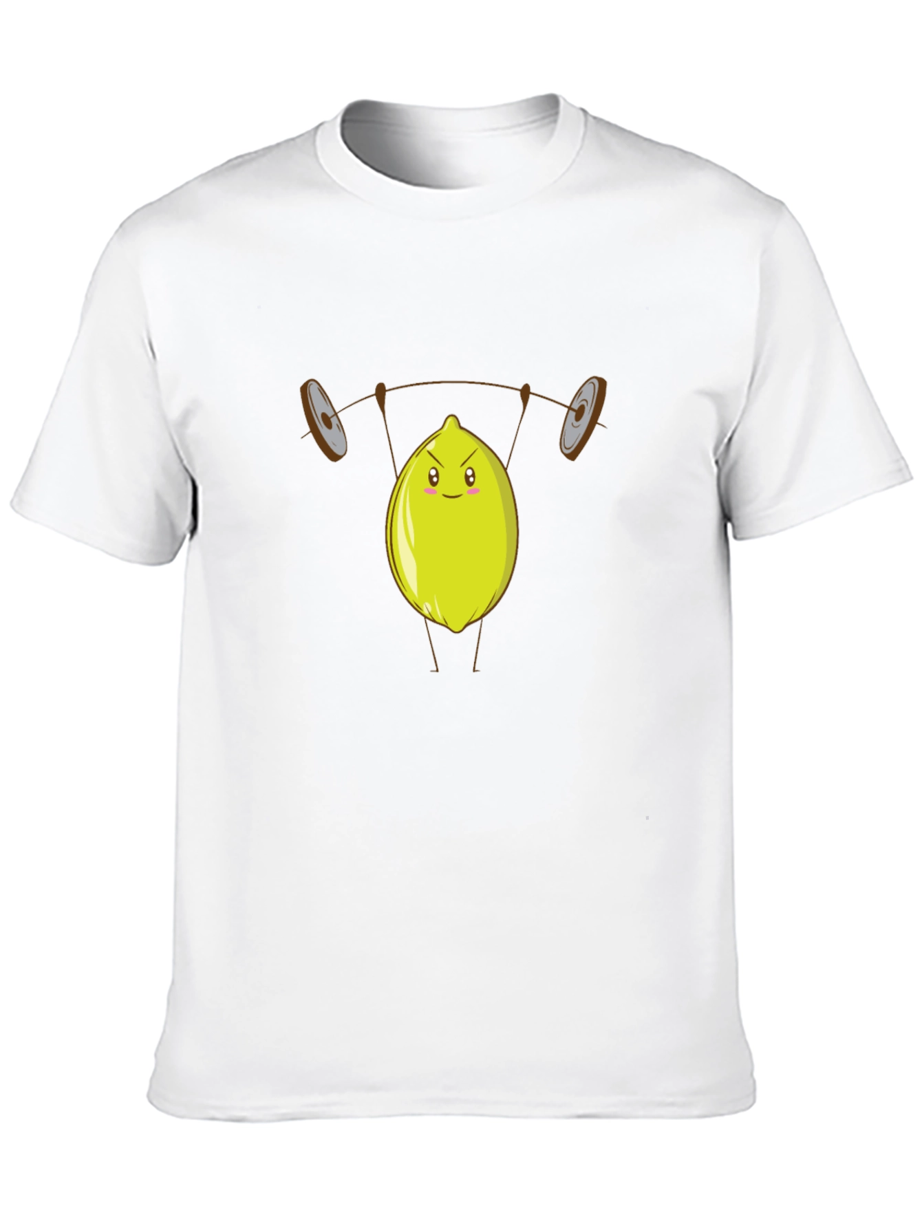 Lemon Barbell Funny Gym T-Shirt