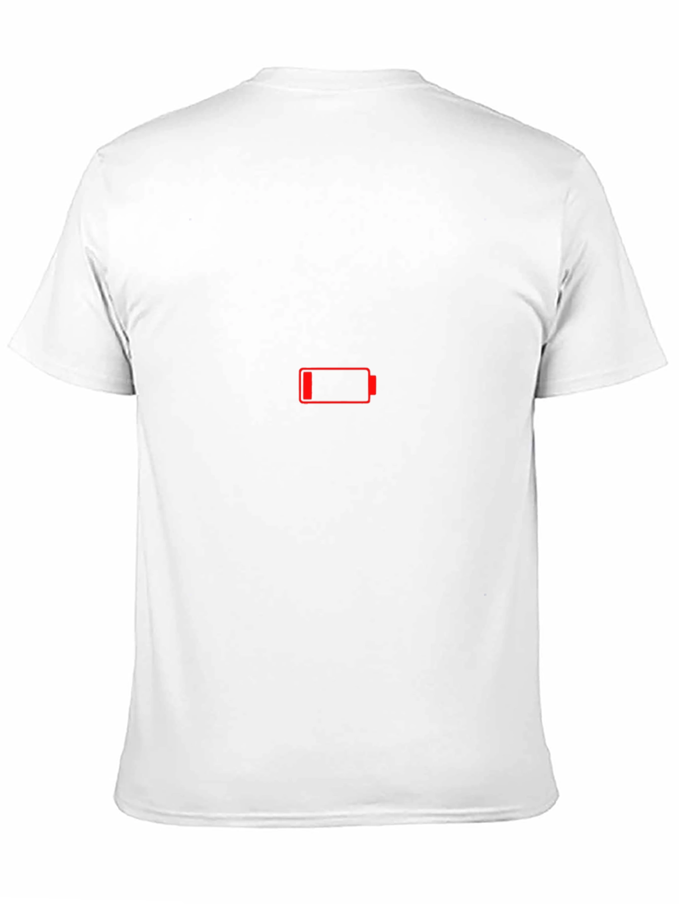 Low Battery Black Graphic T-Shirt