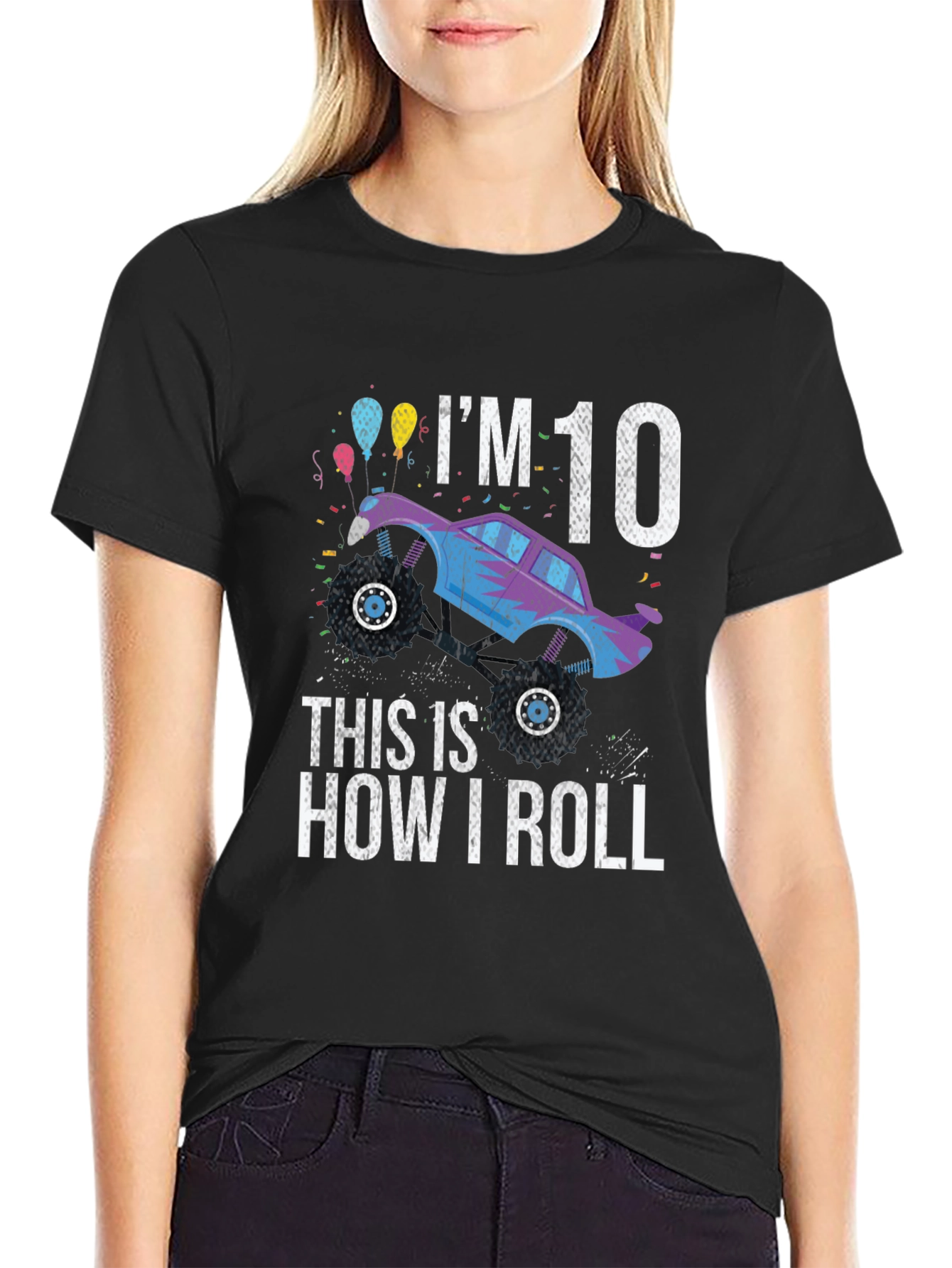 Im 10 Monster Truck Birthday T-Shirt