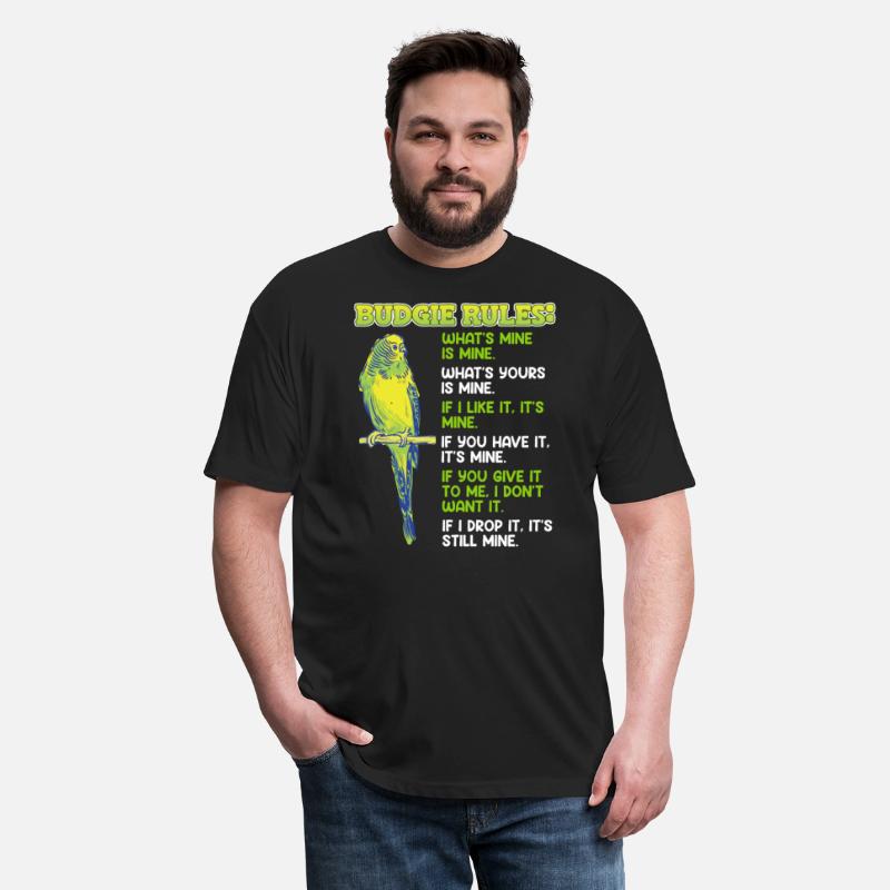 Budgie Rules Shirt Budgies lover Parakeet Pet