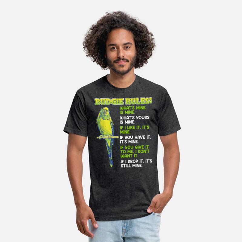Budgie Rules Shirt Budgies lover Parakeet Pet