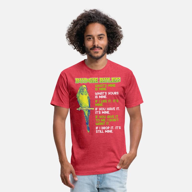 Budgie Rules Shirt Budgies lover Parakeet Pet