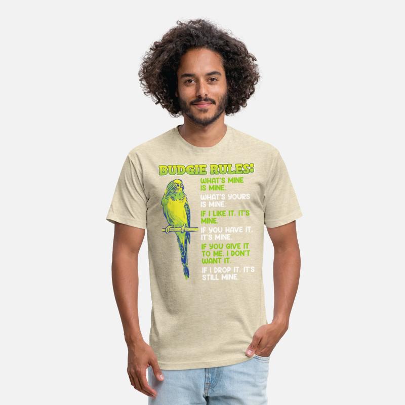 Budgie Rules Shirt Budgies lover Parakeet Pet