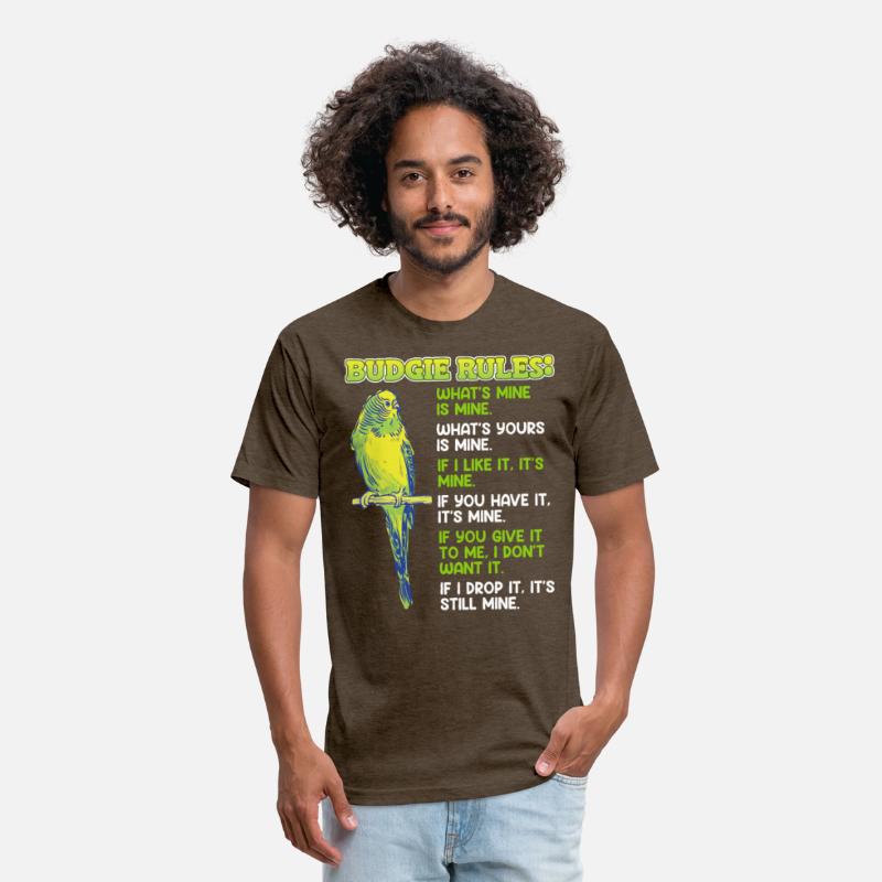 Budgie Rules Shirt Budgies lover Parakeet Pet