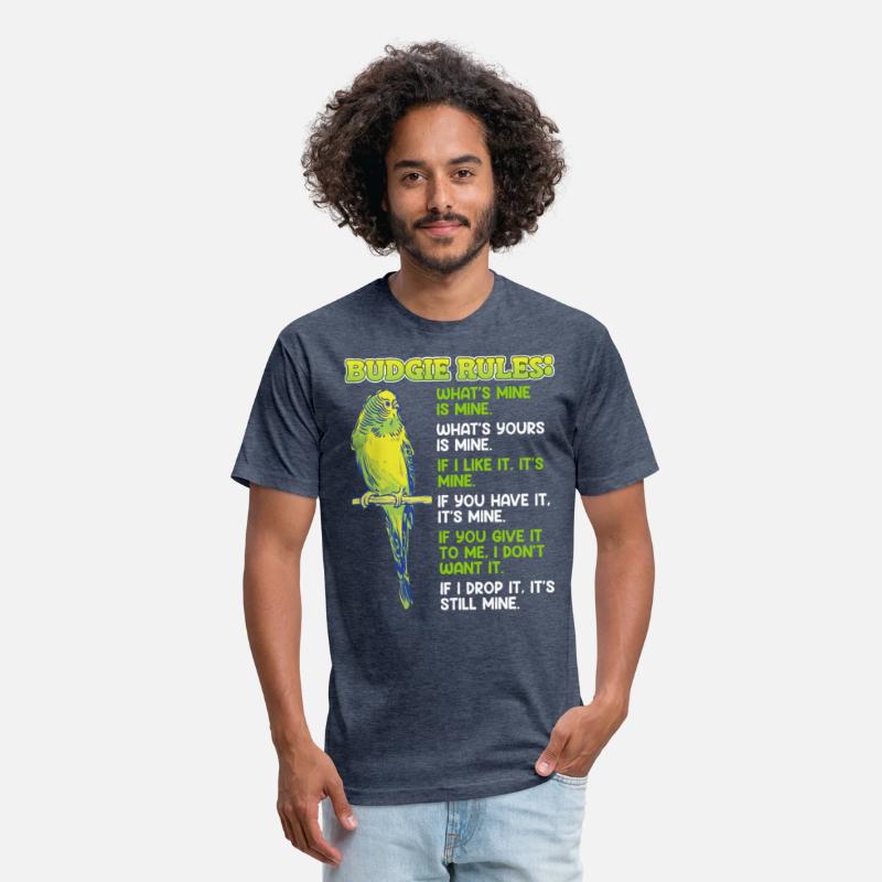 Budgie Rules Shirt Budgies lover Parakeet Pet