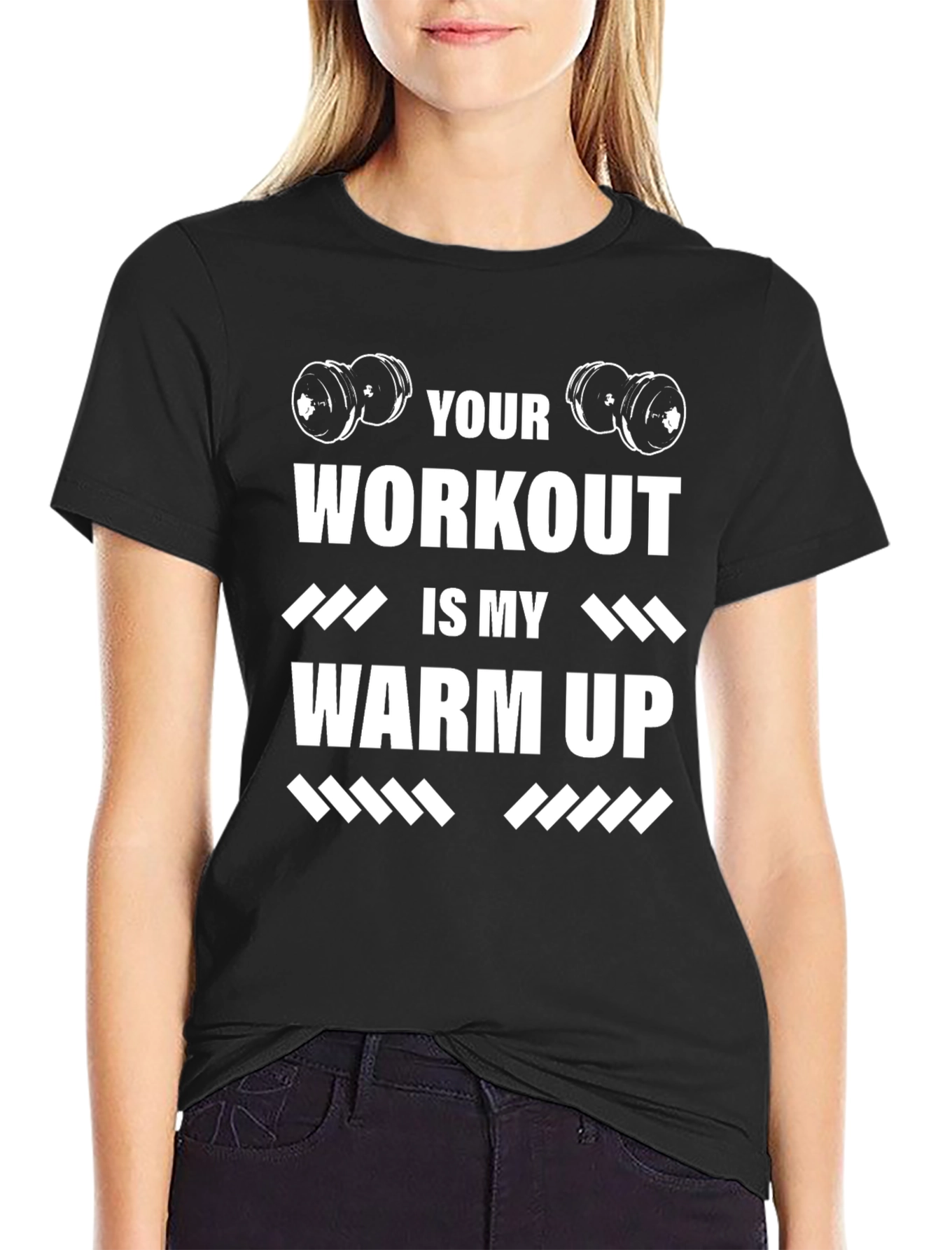 Workout Warm Up Graphic T-Shirt