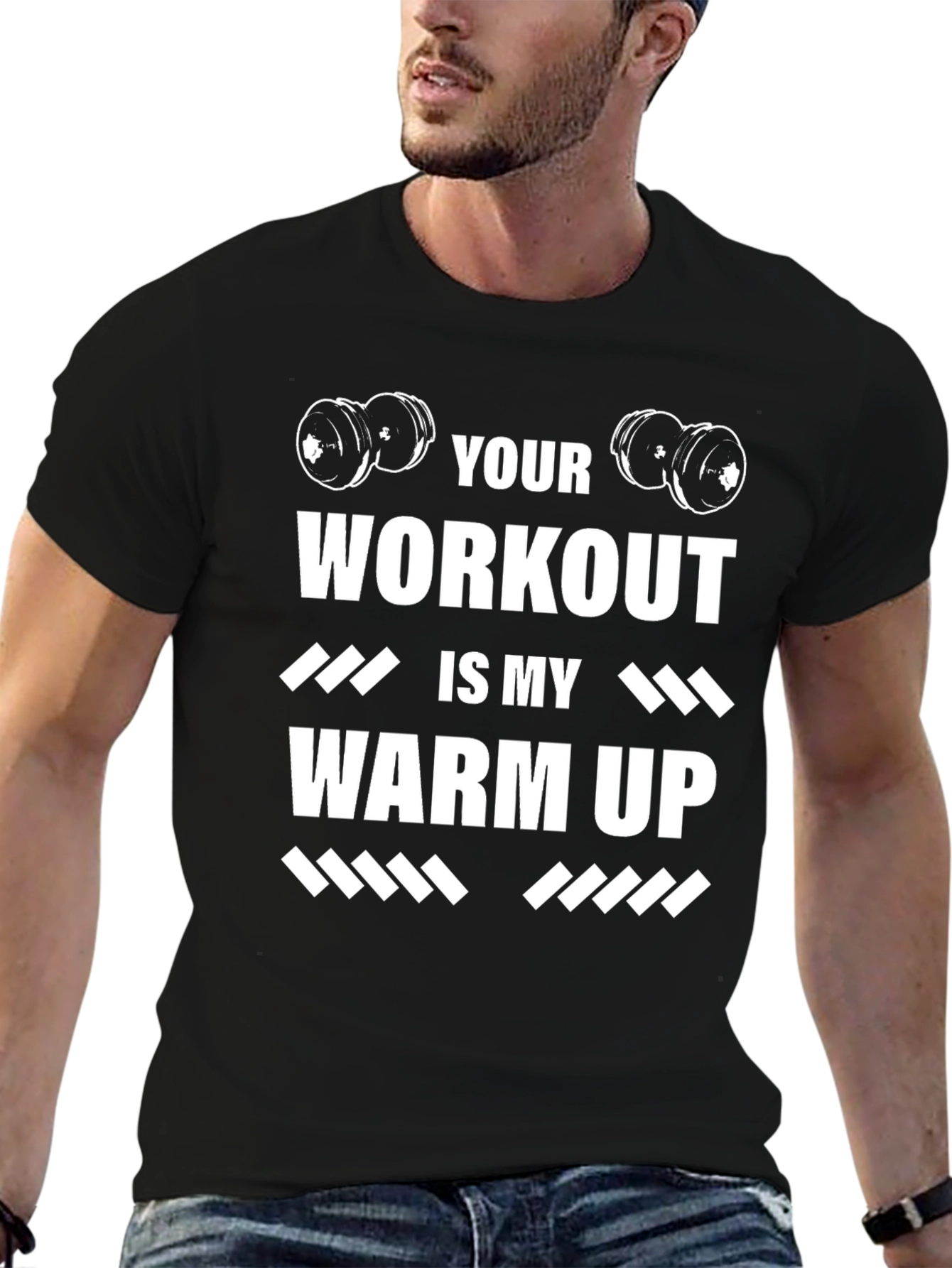 Workout Warm Up Graphic T-Shirt
