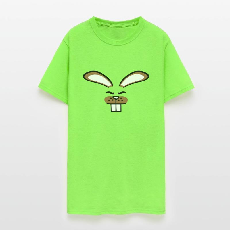 Bunny Rabbit Humor Cartoon Small Animal Cute Smile
