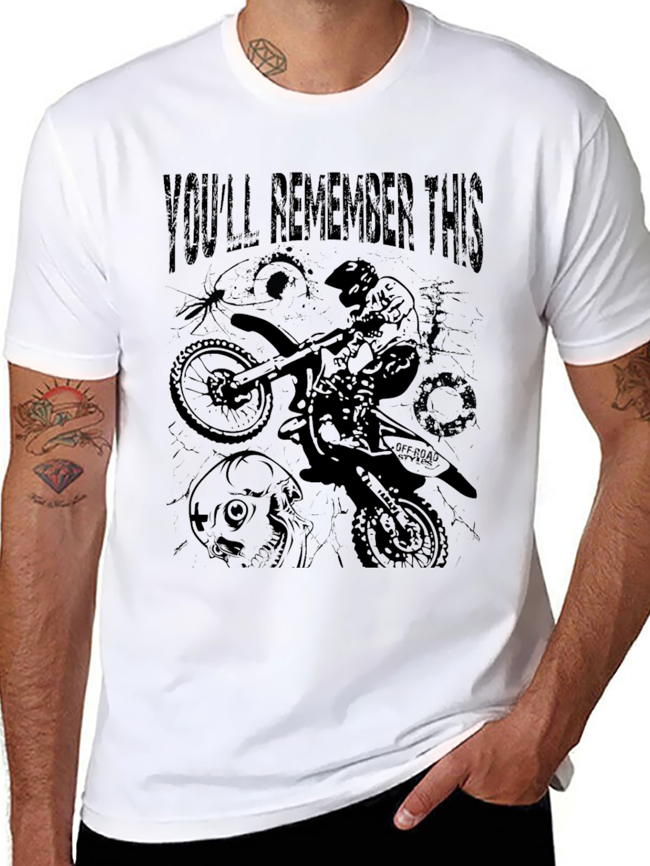 Youll Remember This Motorcross T-Shirt