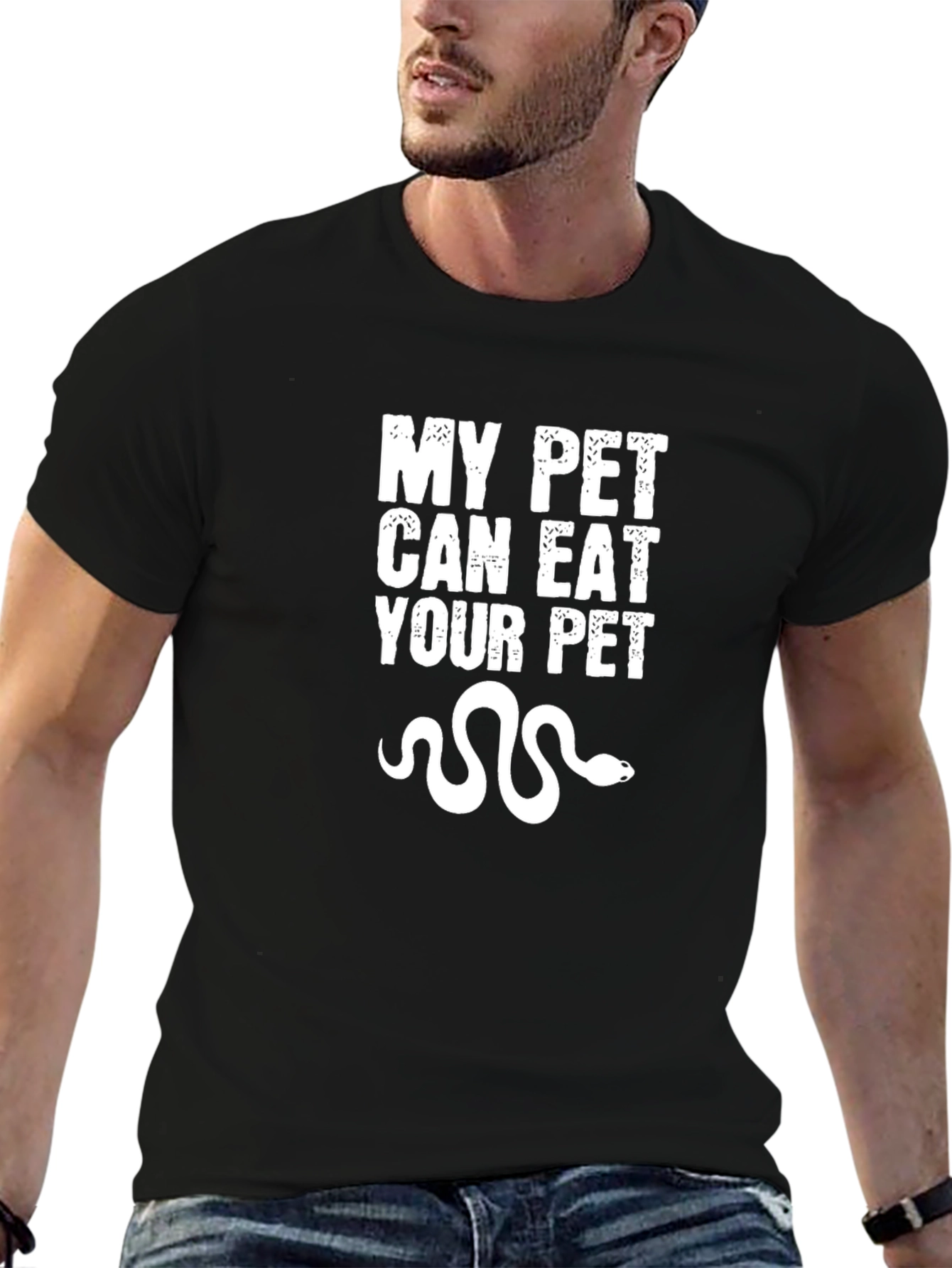 My Pet Can Eat Your Pet Graphic T-Shirt