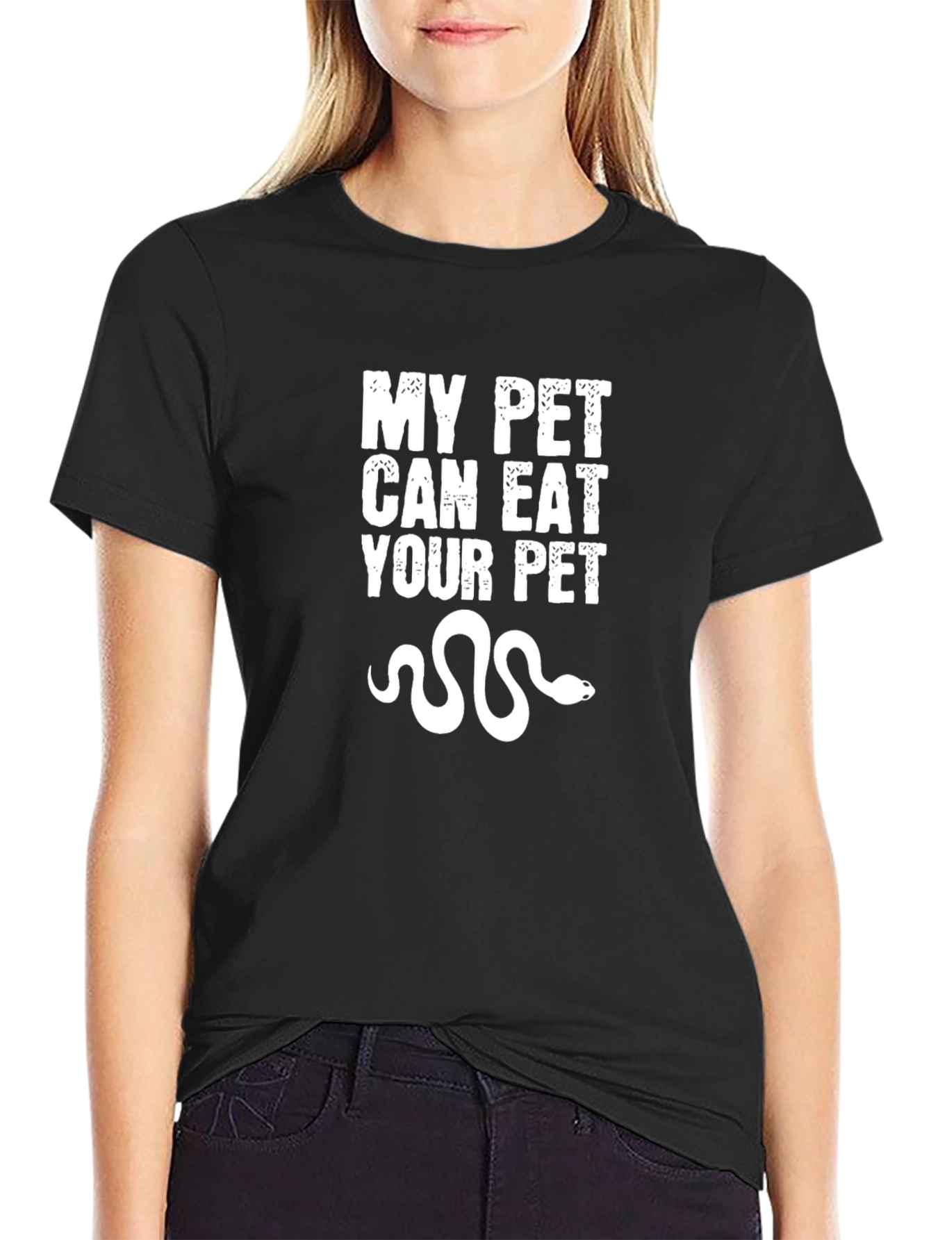 My Pet Can Eat Your Pet Graphic T-Shirt