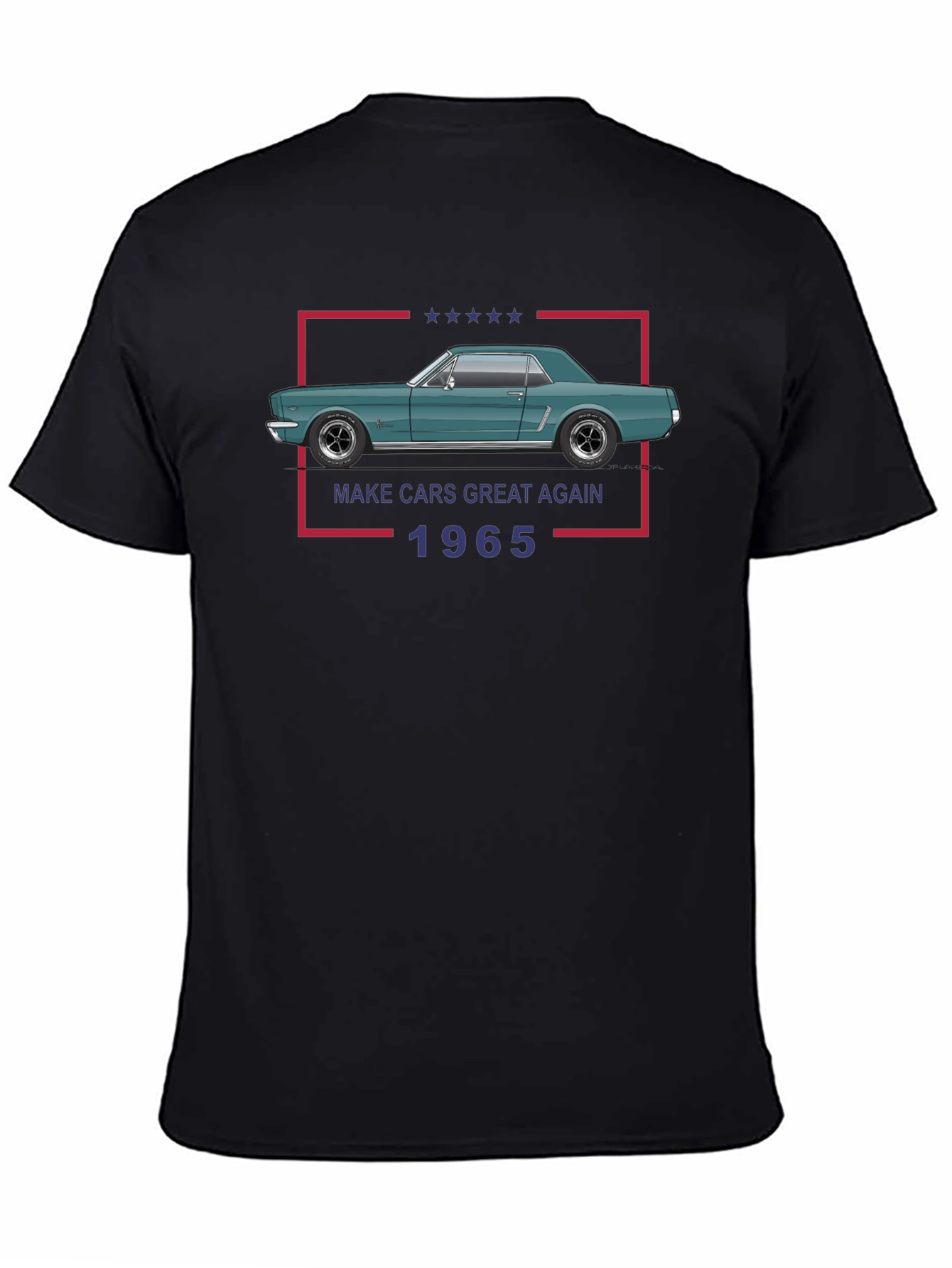 1965 Mustang T-Shirt - Make Cars Great Again