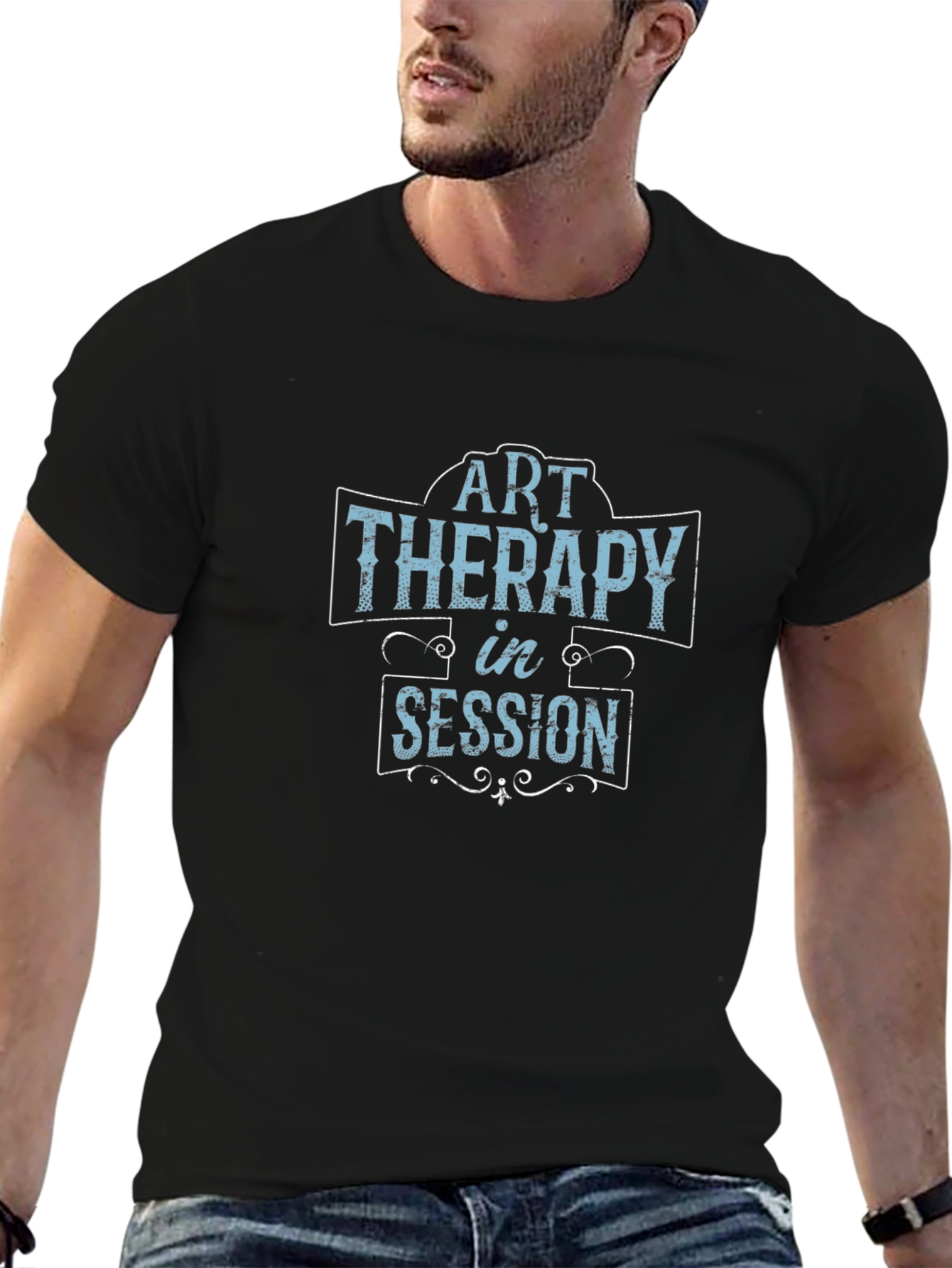 Art Therapy in Session Graphic T-Shirt