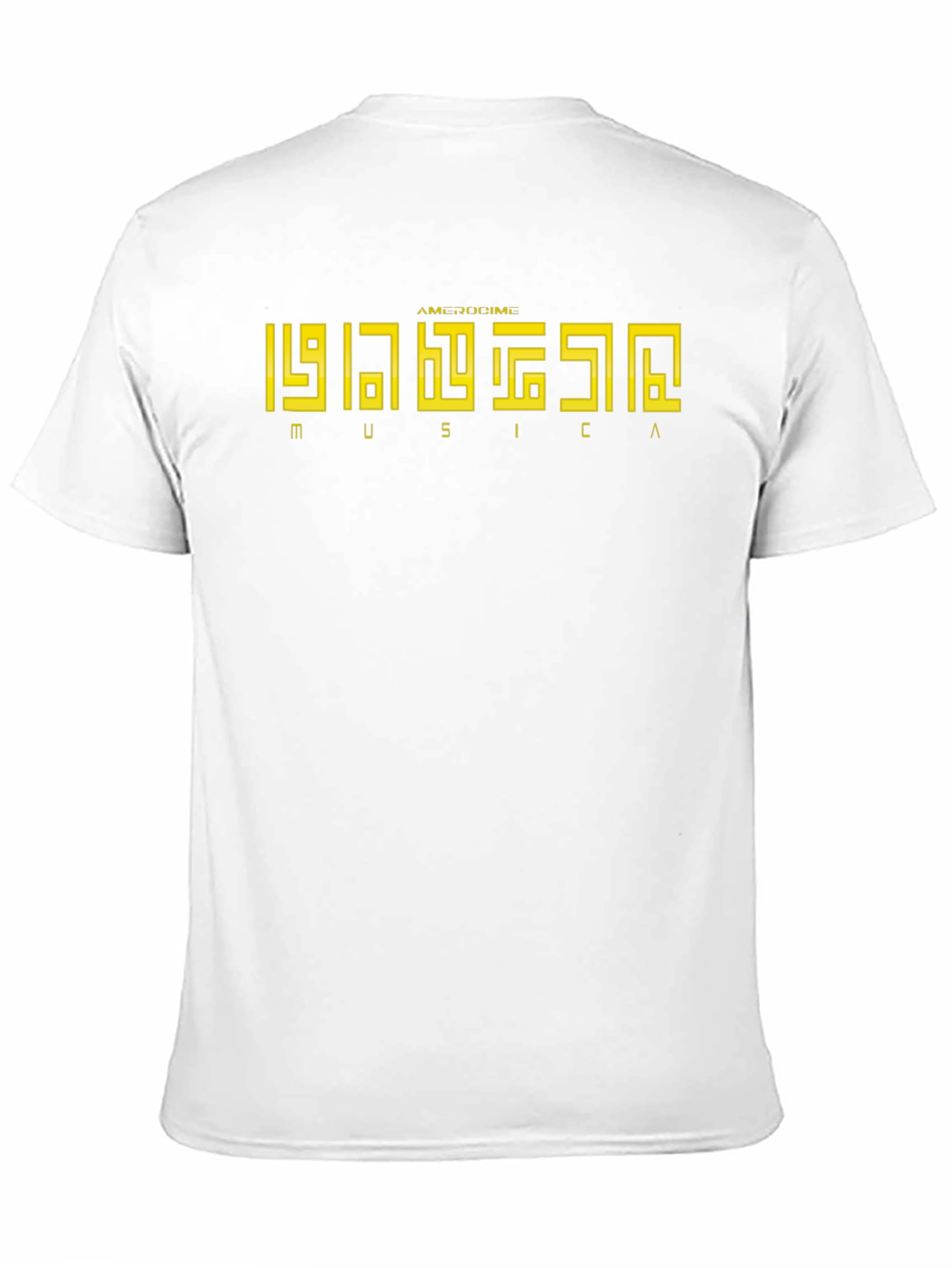 Geometric Music Graphic T-Shirt