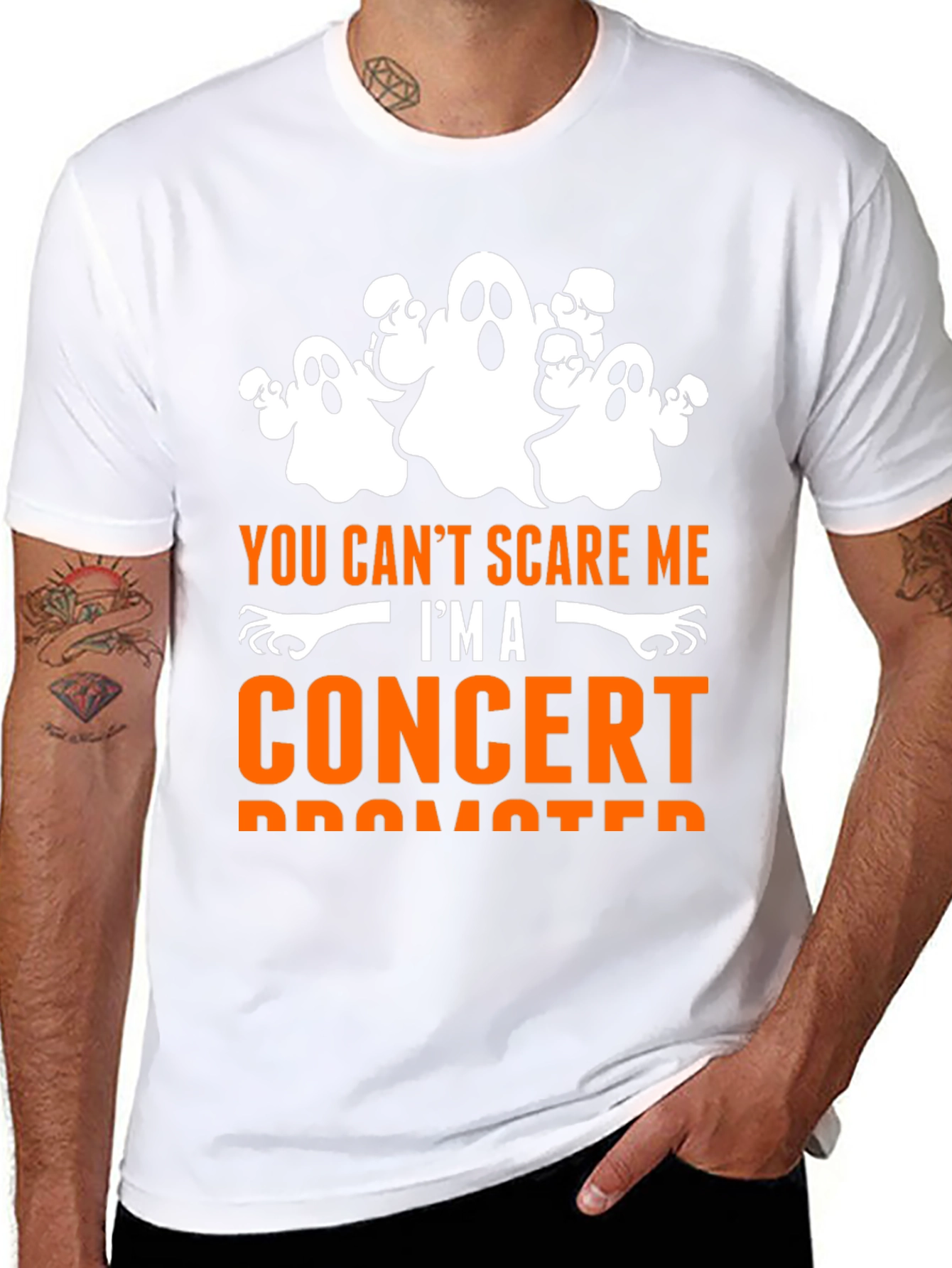 Funny Halloween Concert Promoter T-Shirt