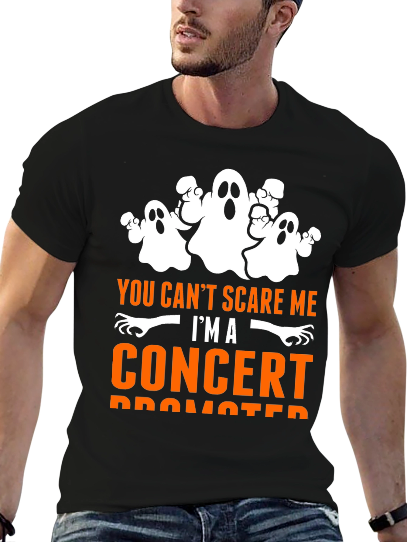 Funny Halloween Concert Promoter T-Shirt