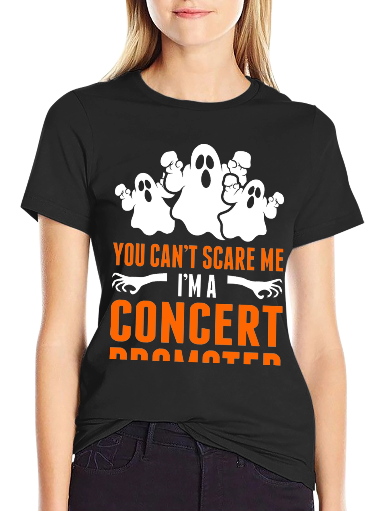 Funny Halloween Concert Promoter T-Shirt