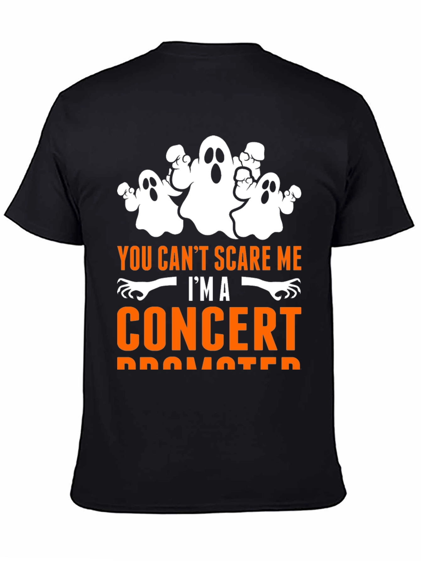 Funny Halloween Concert Promoter T-Shirt