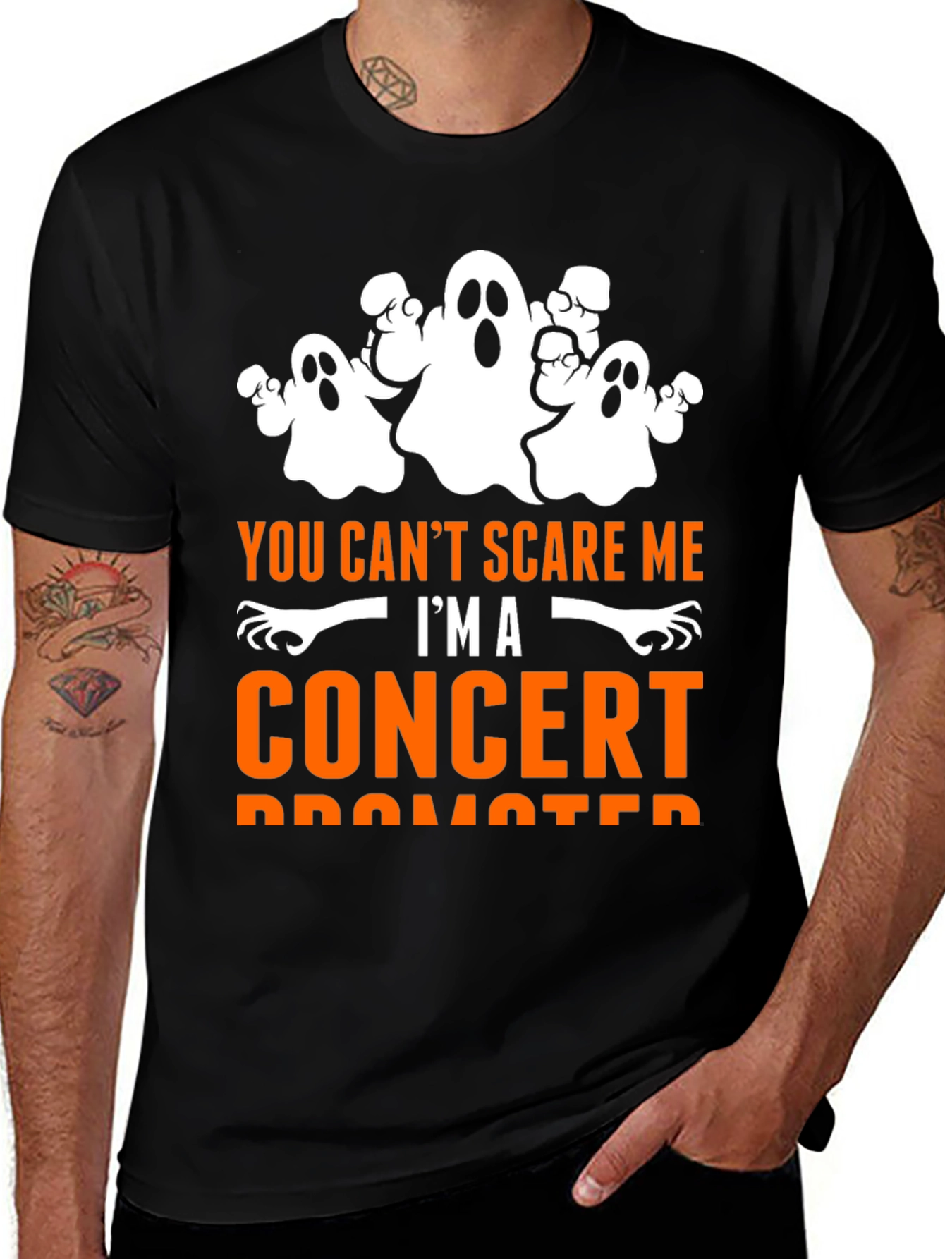 Funny Halloween Concert Promoter T-Shirt