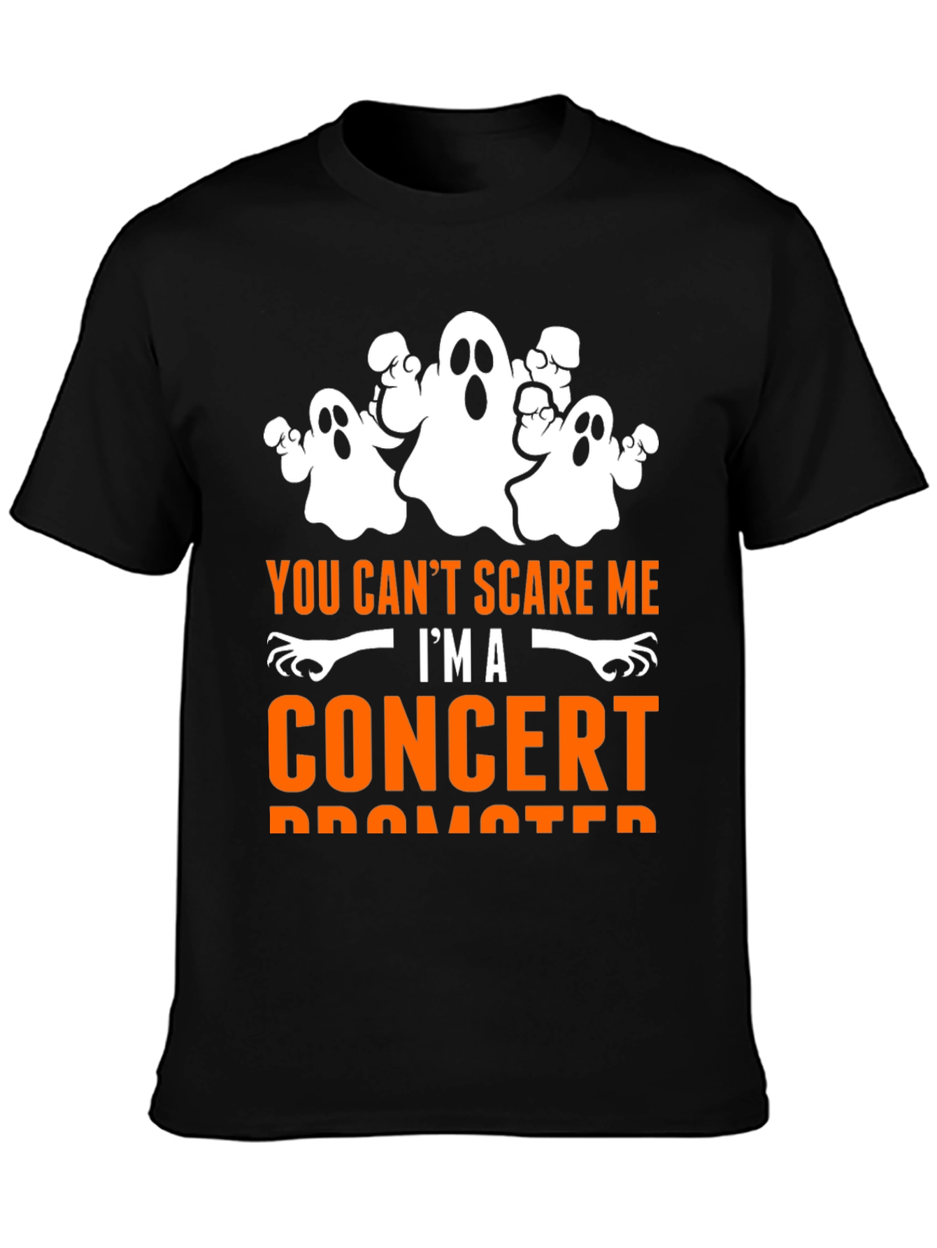 Funny Halloween Concert Promoter T-Shirt