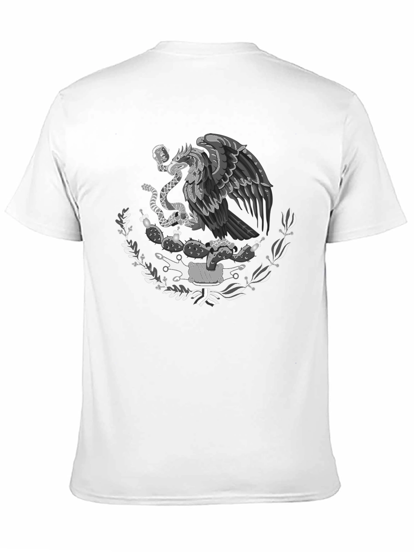 Mexican Eagle T-Shirt - Black