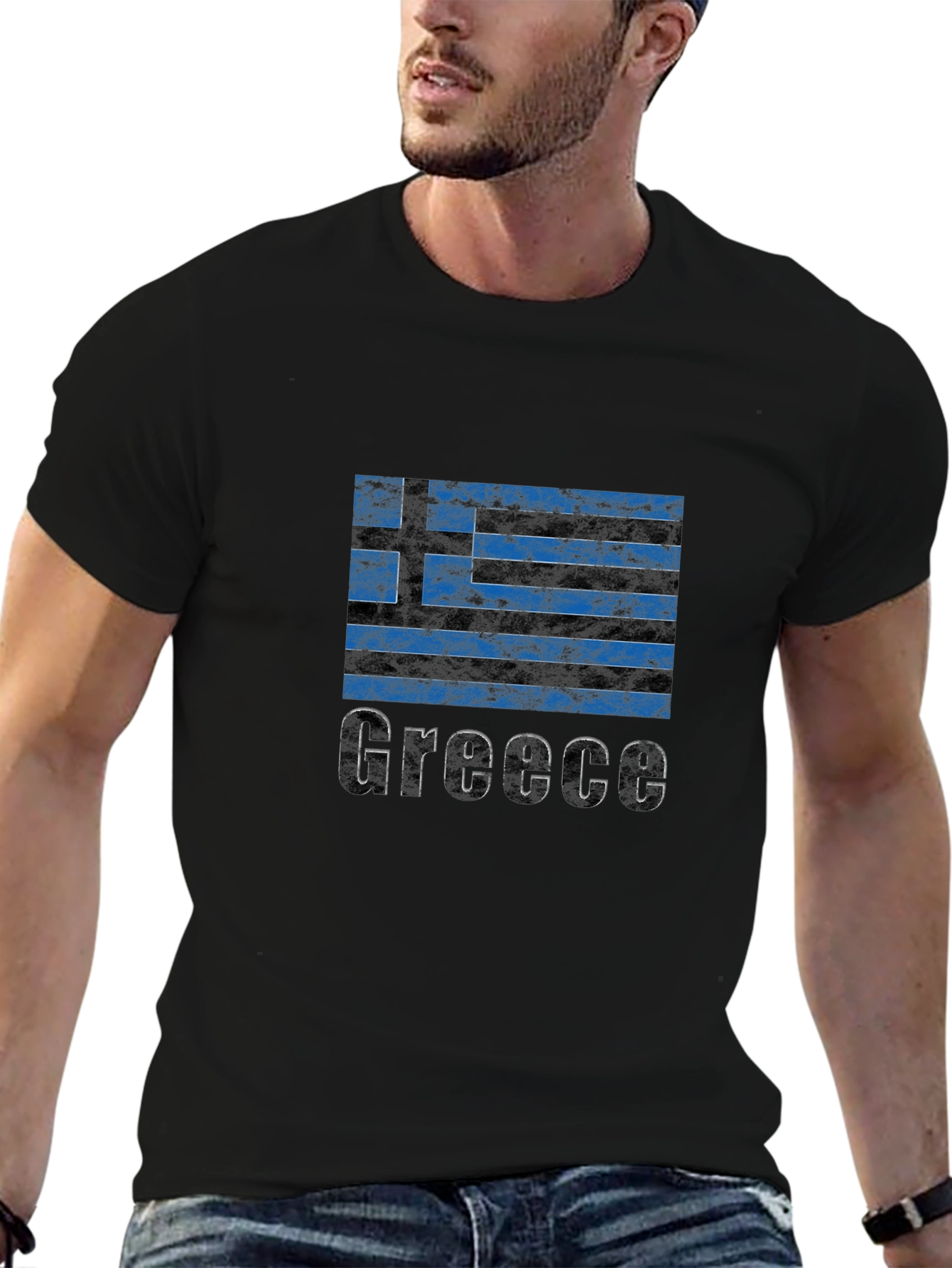 Greece Flag T-Shirt - Patriotic Pride