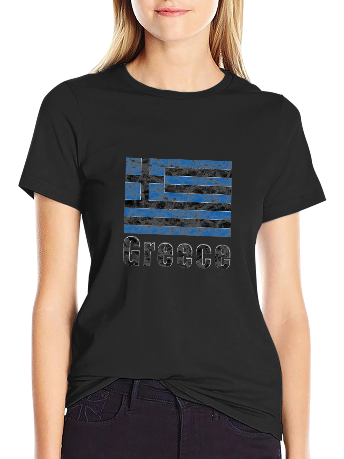 Greece Flag T-Shirt - Patriotic Pride