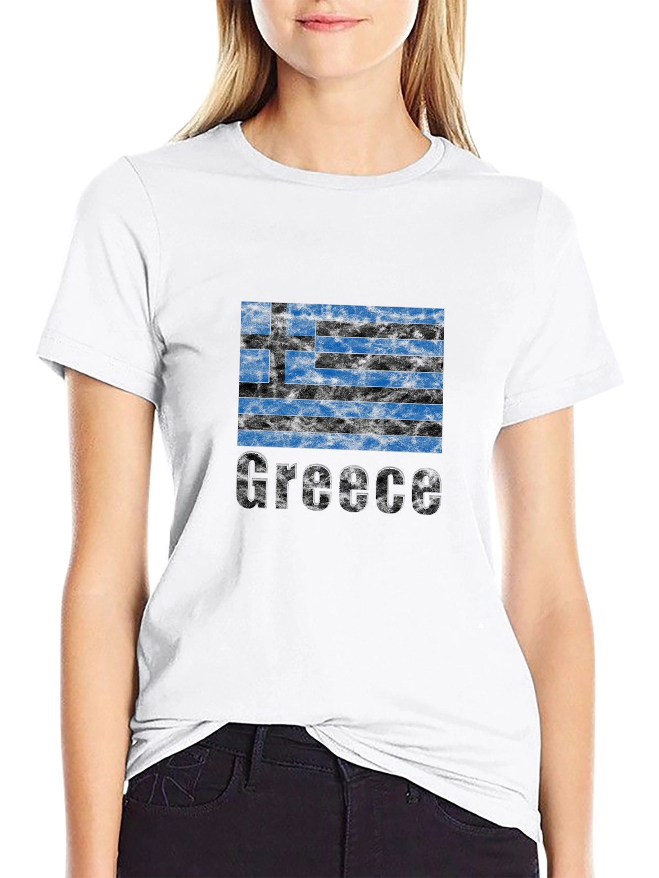 Greece Flag T-Shirt - Patriotic Pride