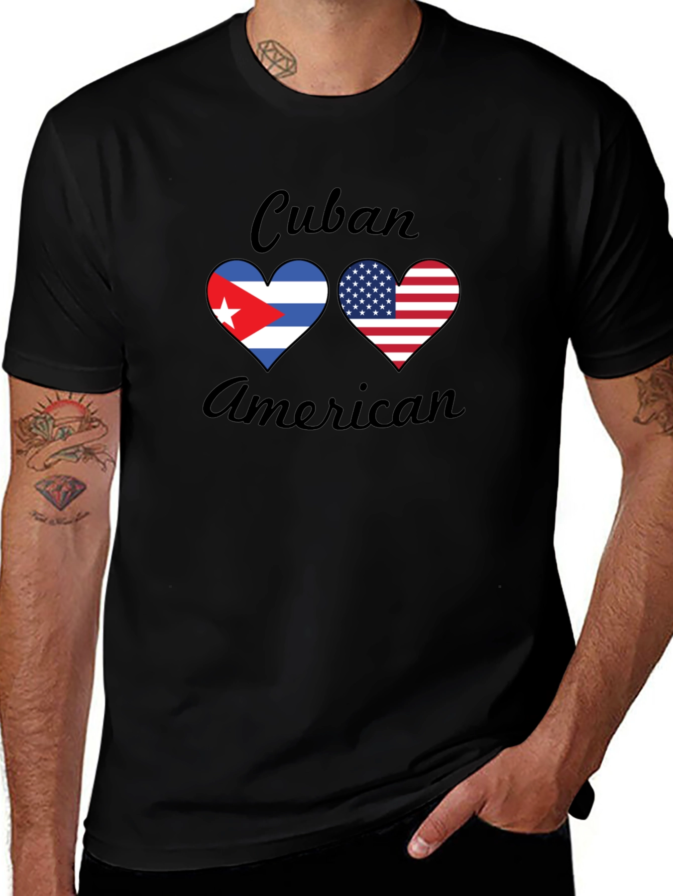 Cuban American Pride Graphic Tee