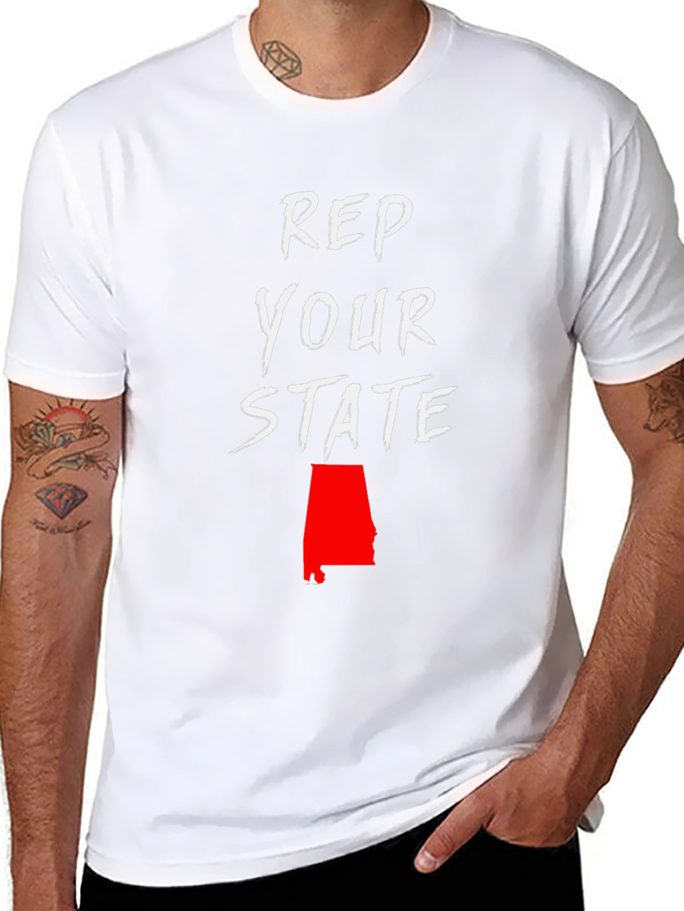 Rep Your State Alabama T-Shirt