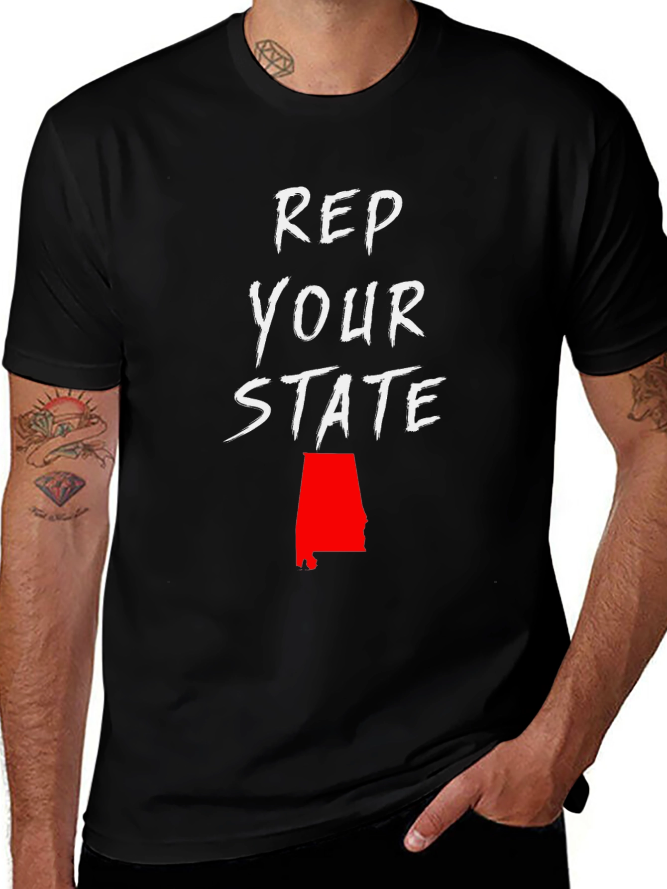 Rep Your State Alabama T-Shirt