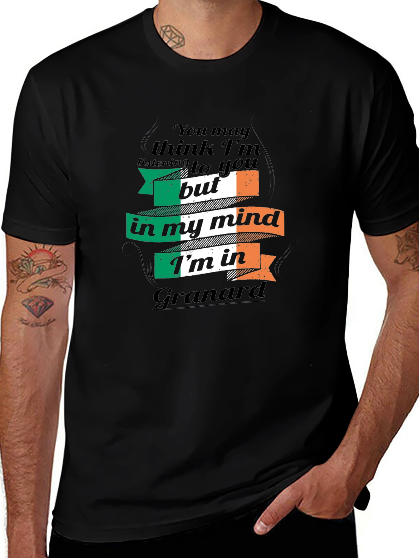 Irish Mind Granard T-Shirt - Funny Ireland Tee