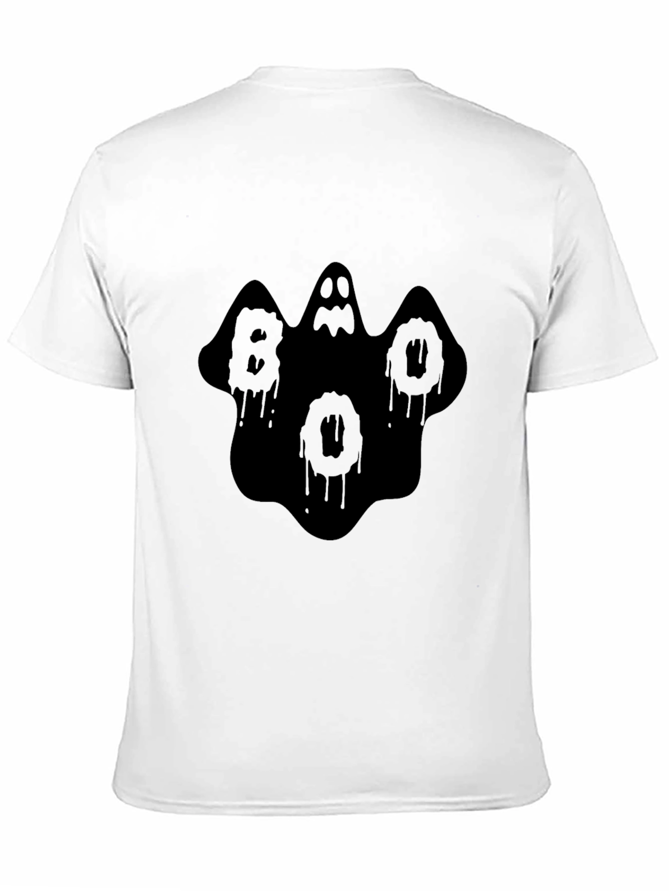 Boo Ghost T-Shirt - Spooky Halloween Tee