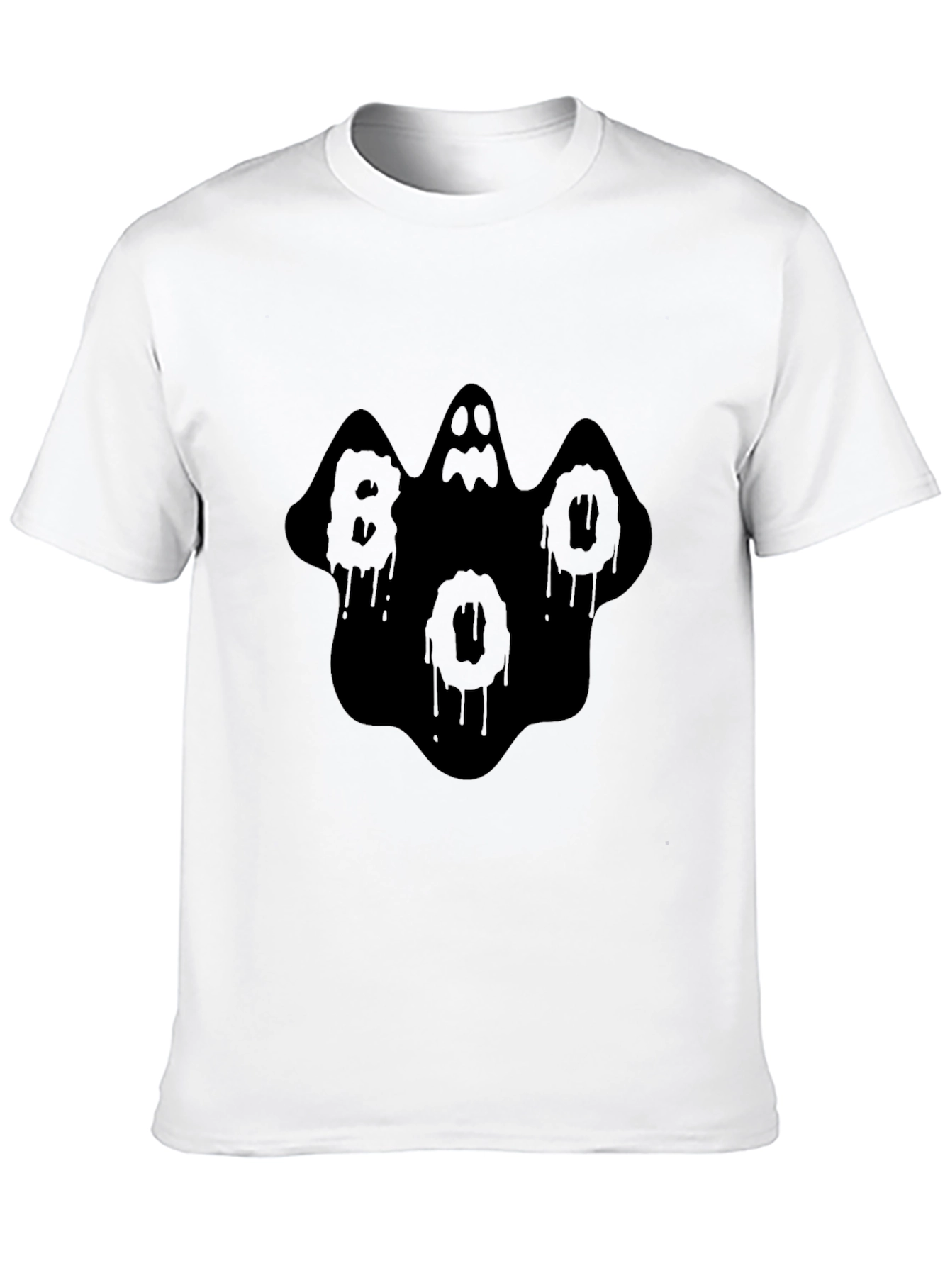 Boo Ghost T-Shirt - Spooky Halloween Tee