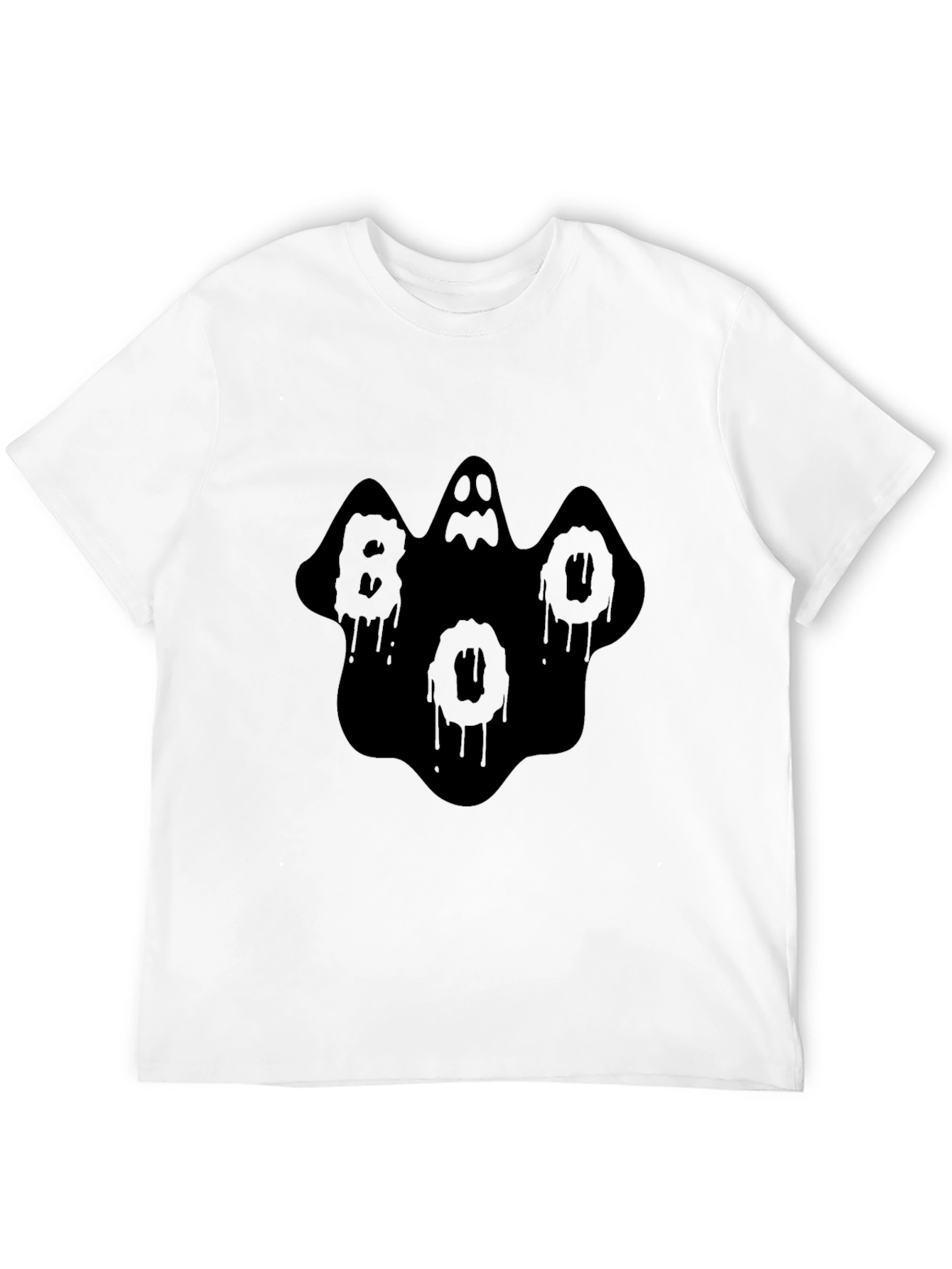 Boo Ghost T-Shirt - Spooky Halloween Tee