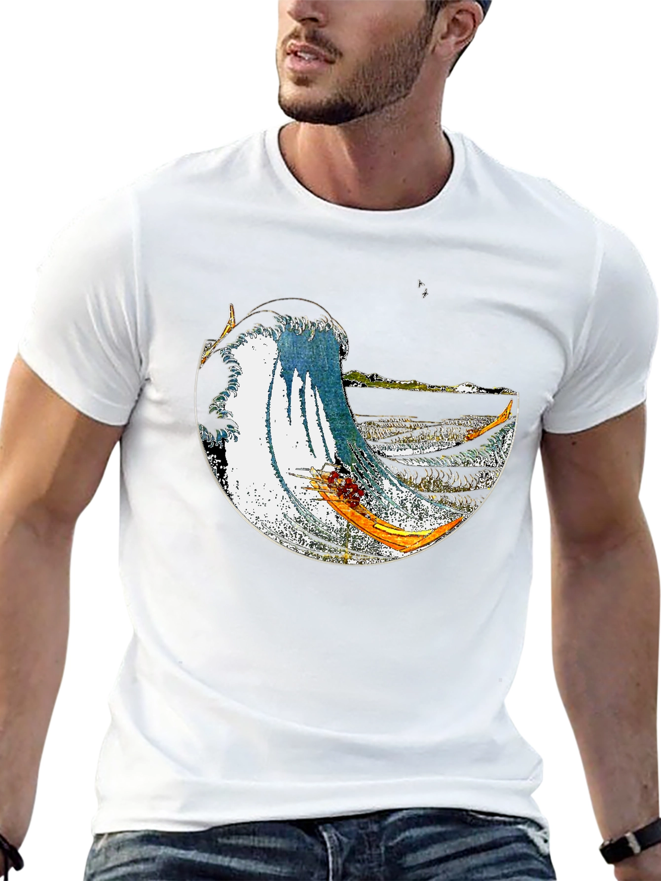 Great Wave Off Kanagawa Graphic Tee