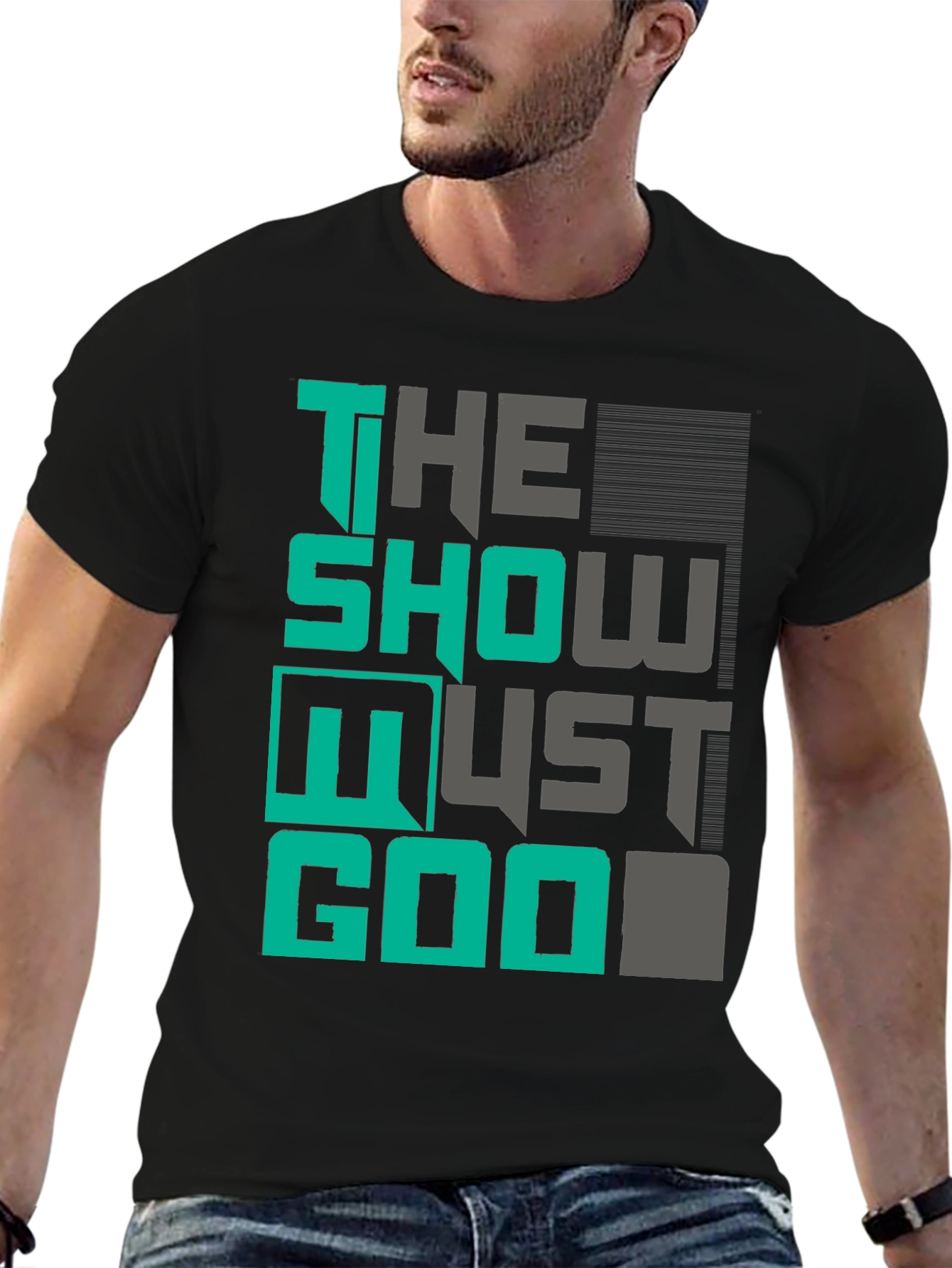 The Show Must Go On Graphic Tee