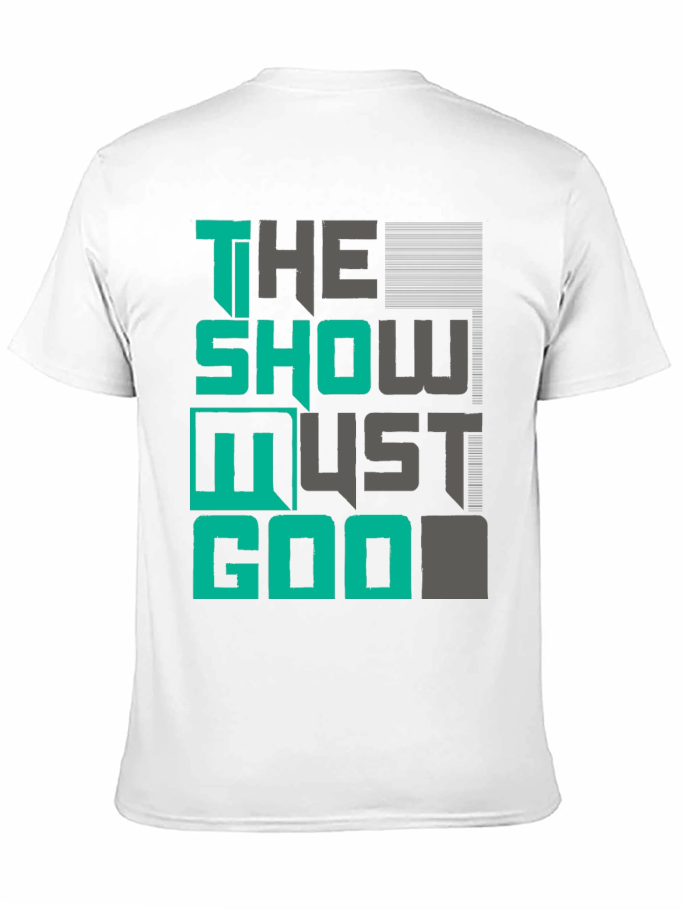 The Show Must Go On Graphic Tee